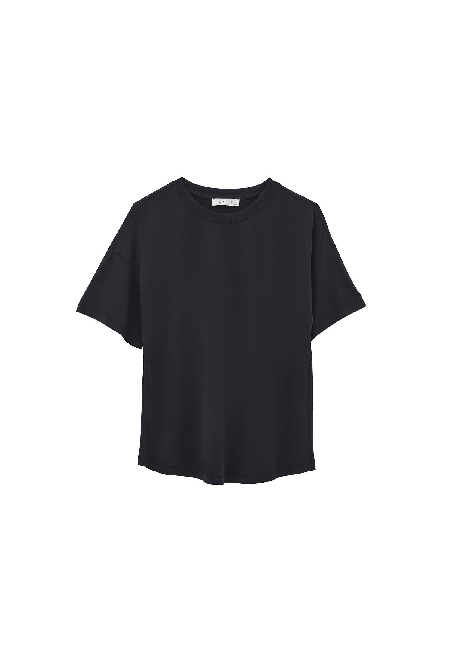 Standard Loose Short Sleeve T-Shirt - BLACK