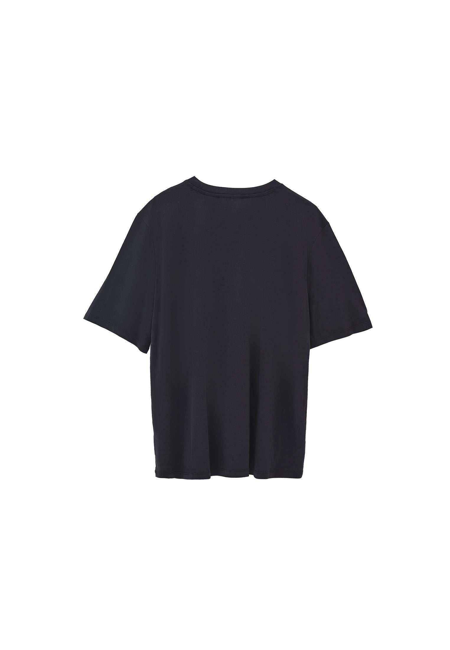 Oversize Tunic T-Shirt - BLACK