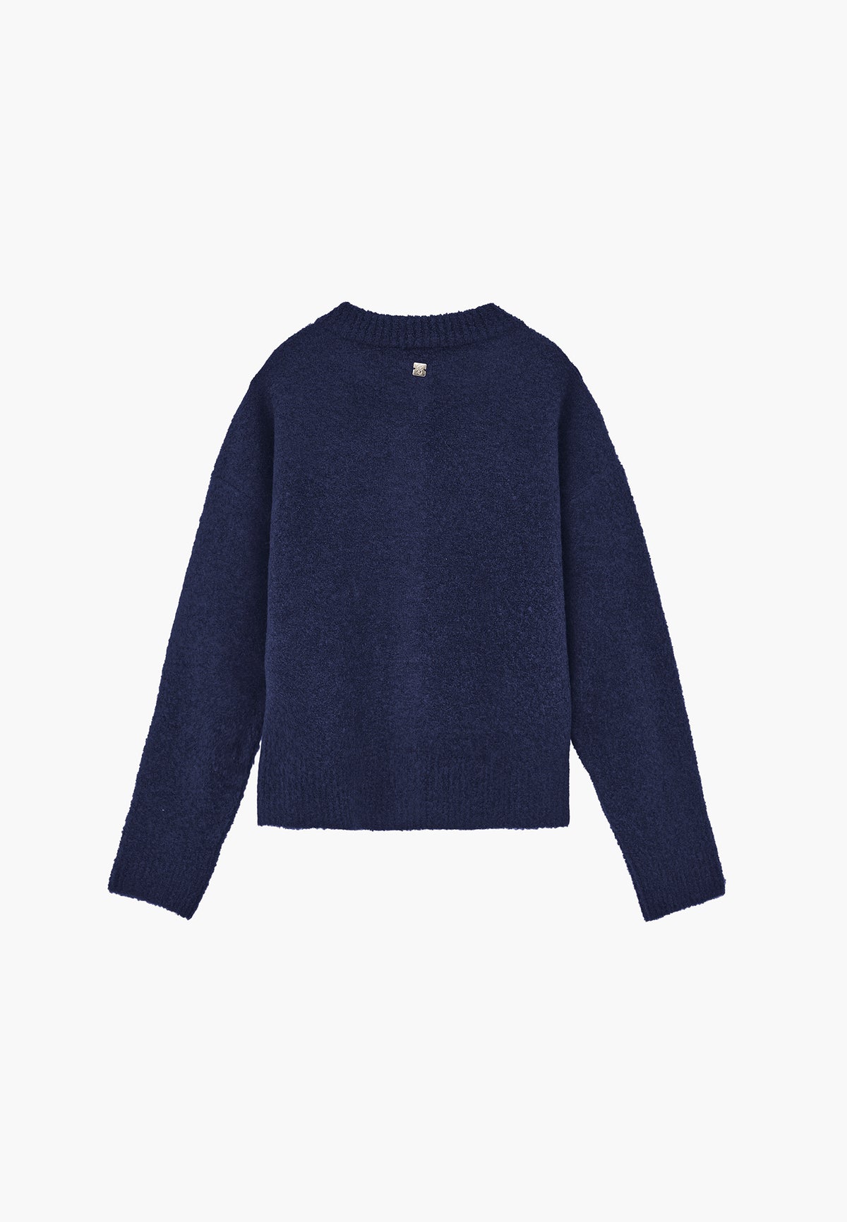 Button Detailed Short Cardigan - BLUE DEPTHS