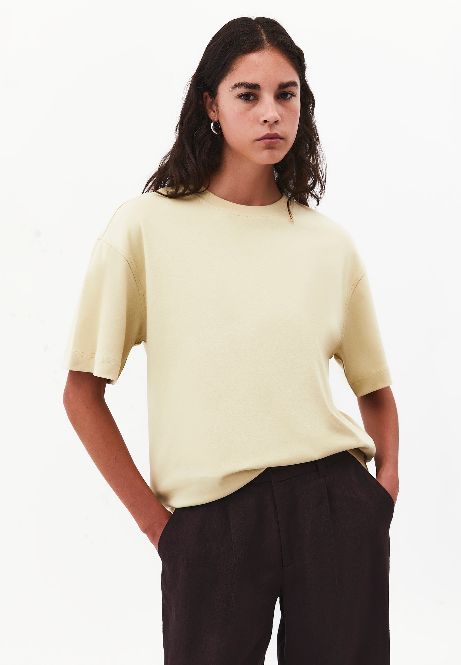 Oversize Crew Neck Short Sleeve T-Shirt - BOG