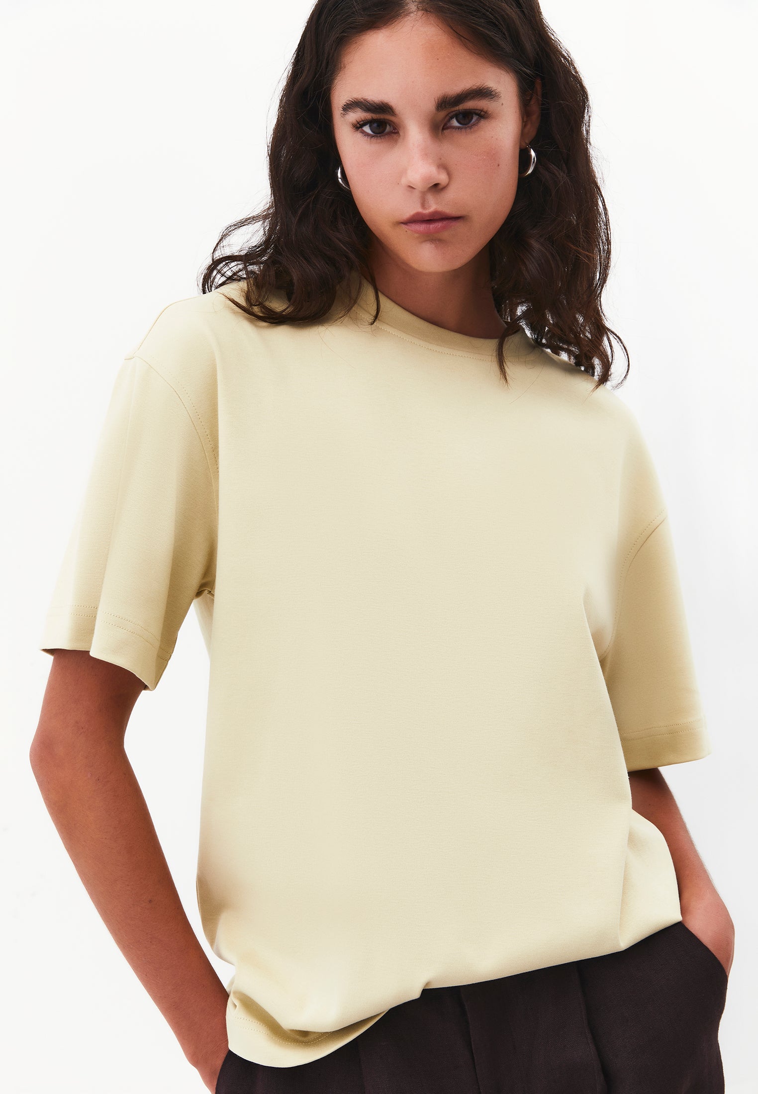 Oversize Crew Neck Short Sleeve T-Shirt - BOG