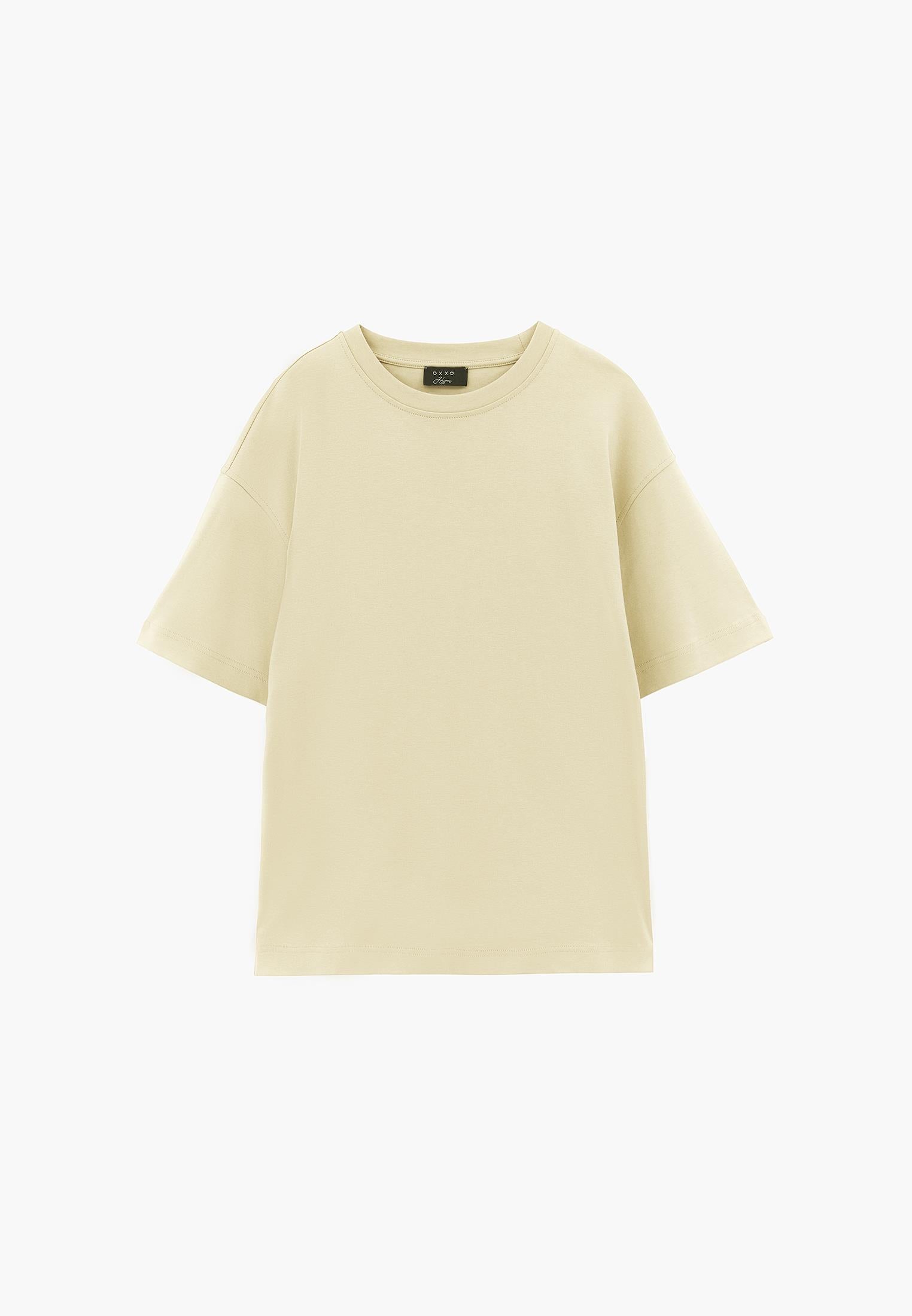 Oversize Crew Neck Short Sleeve T-Shirt - BOG