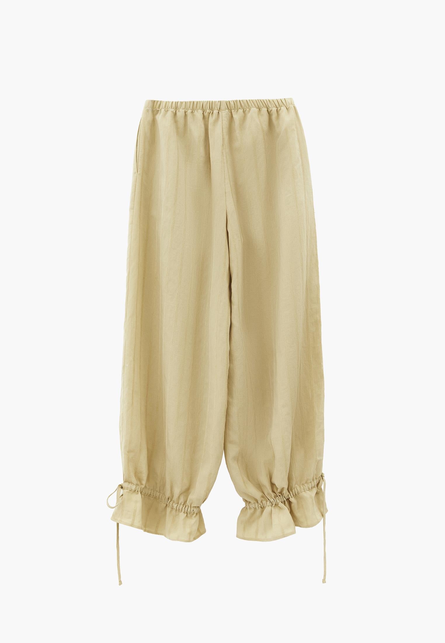 Tie-Waist High Rise Jogger Pants - BOG
