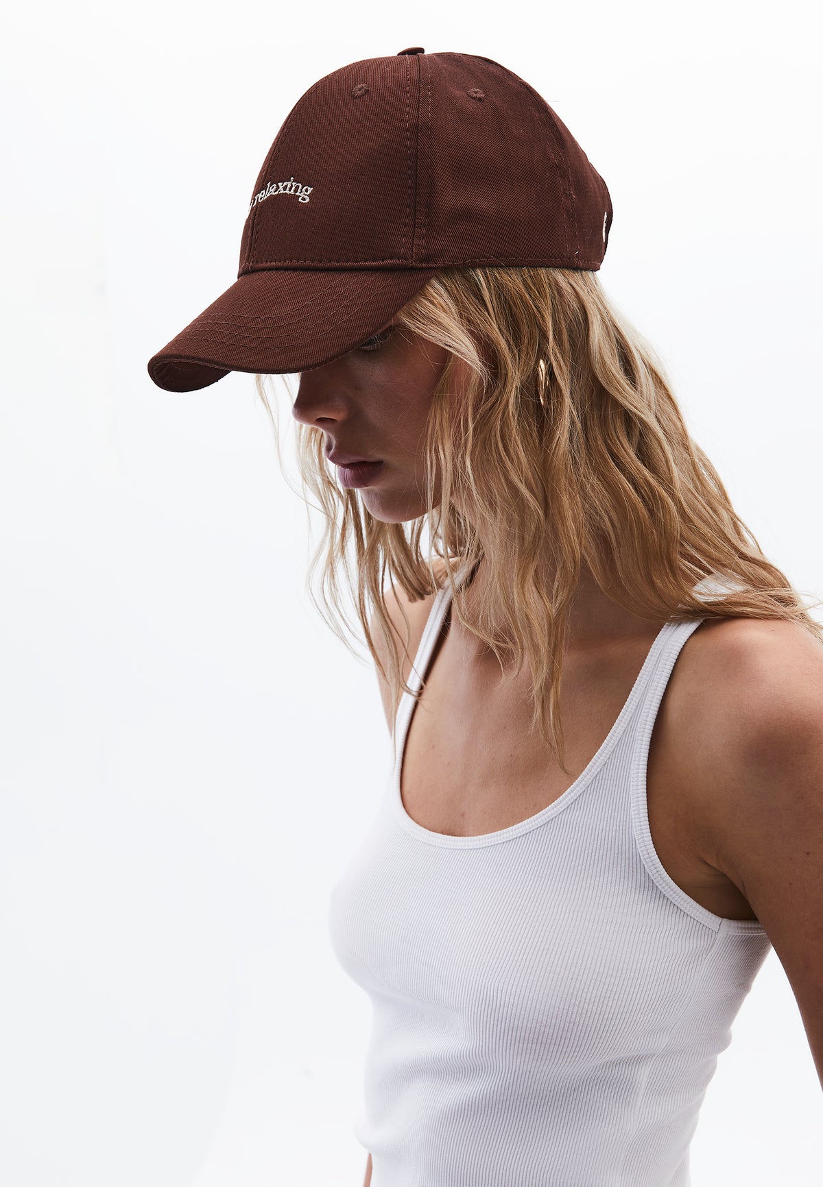 Cotton Hat - BRUNETTE