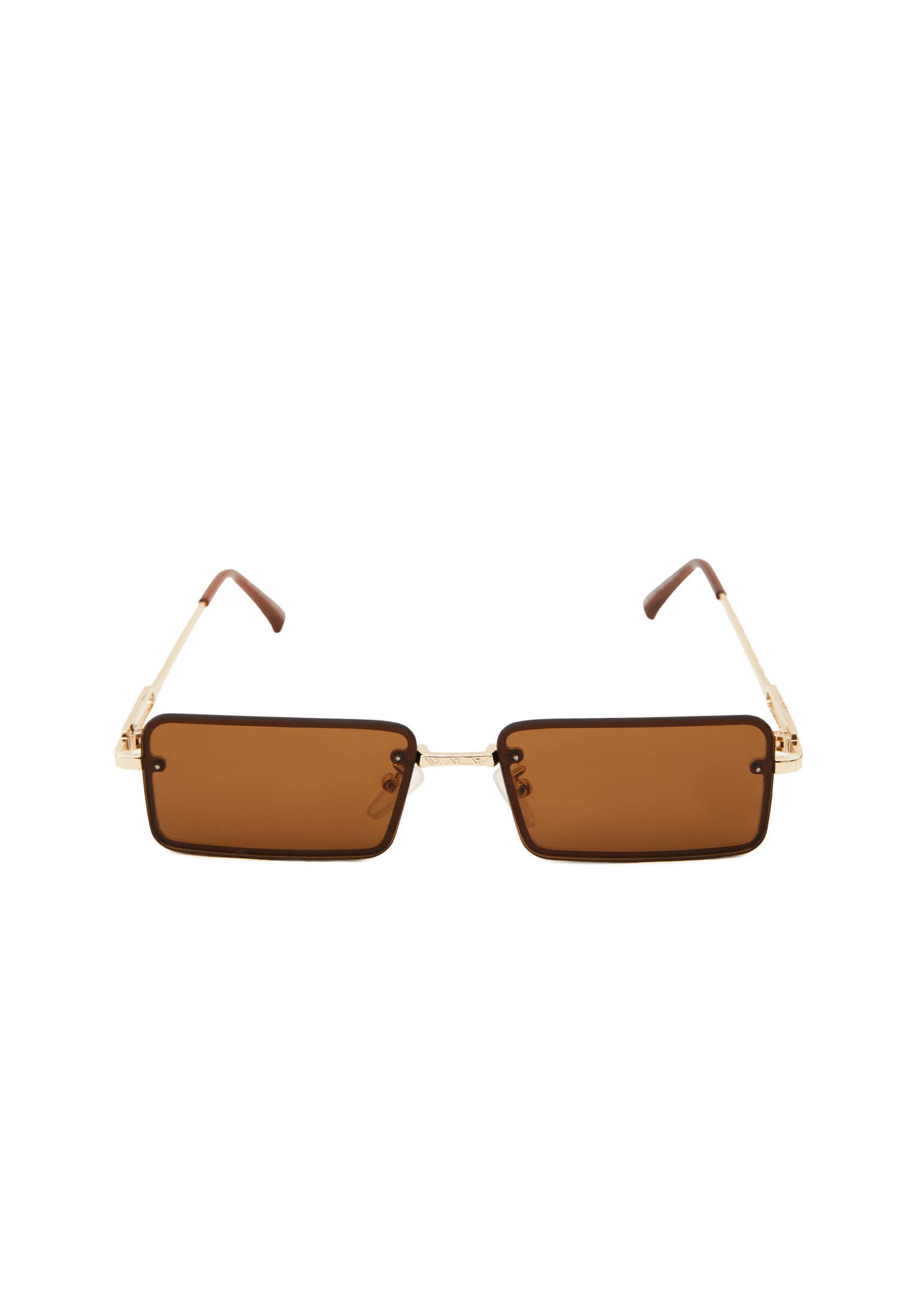 Sunglasses With Modern Design - BRUNETTE