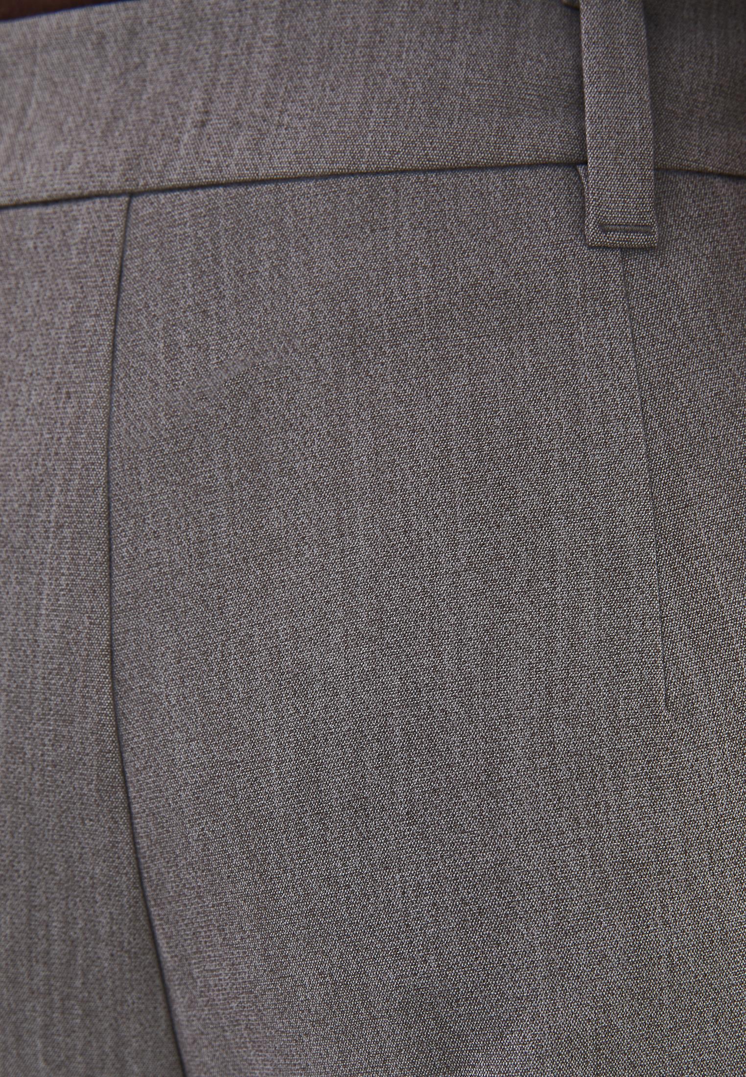 High Waist Pleated Pants - BRUSHED NICKEL