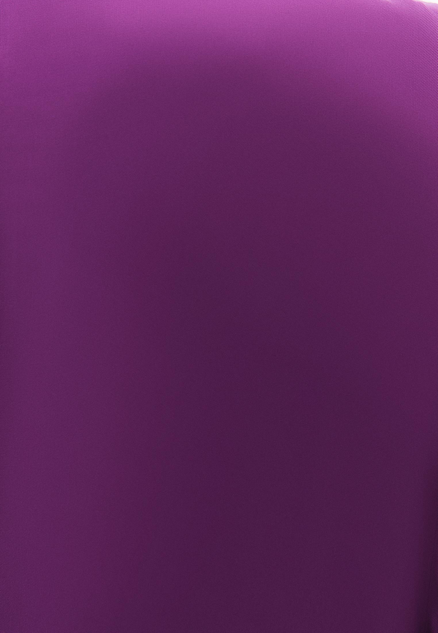 Oversize Dega Neck Asymmetric Midi Dress - BYZANTIUM
