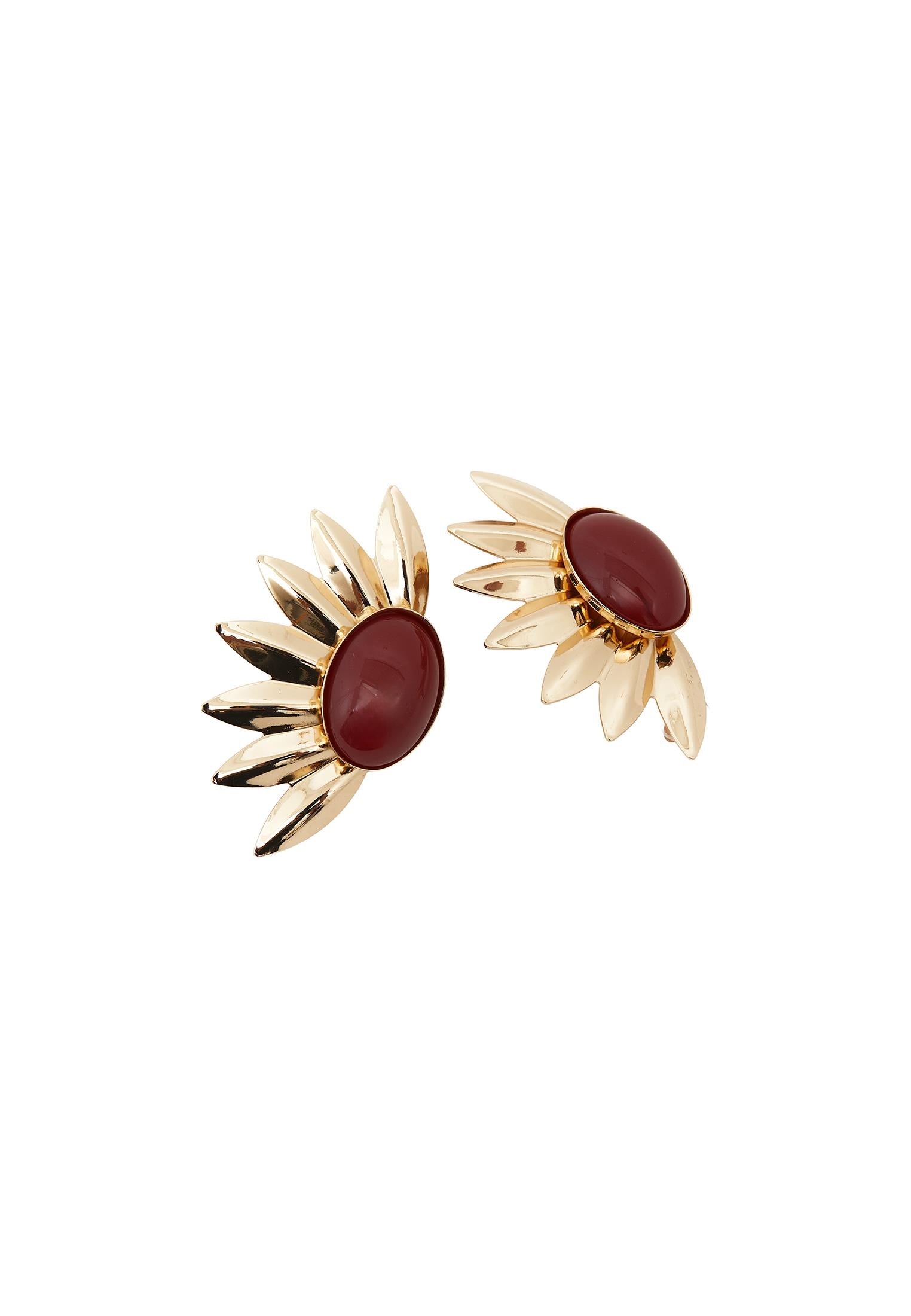 Modern Earring - CABERNET