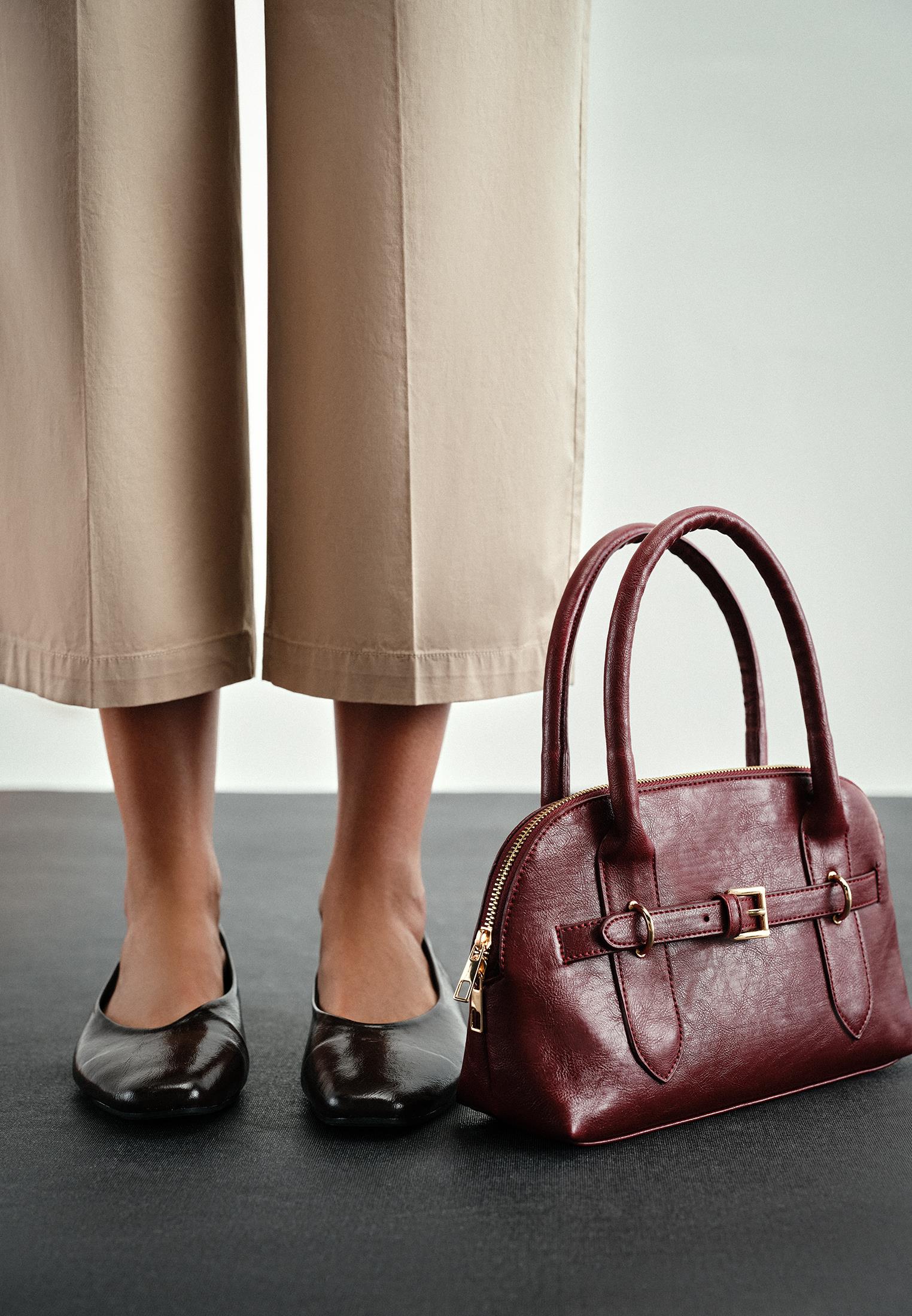 Modern Style Women's Bag - CABERNET