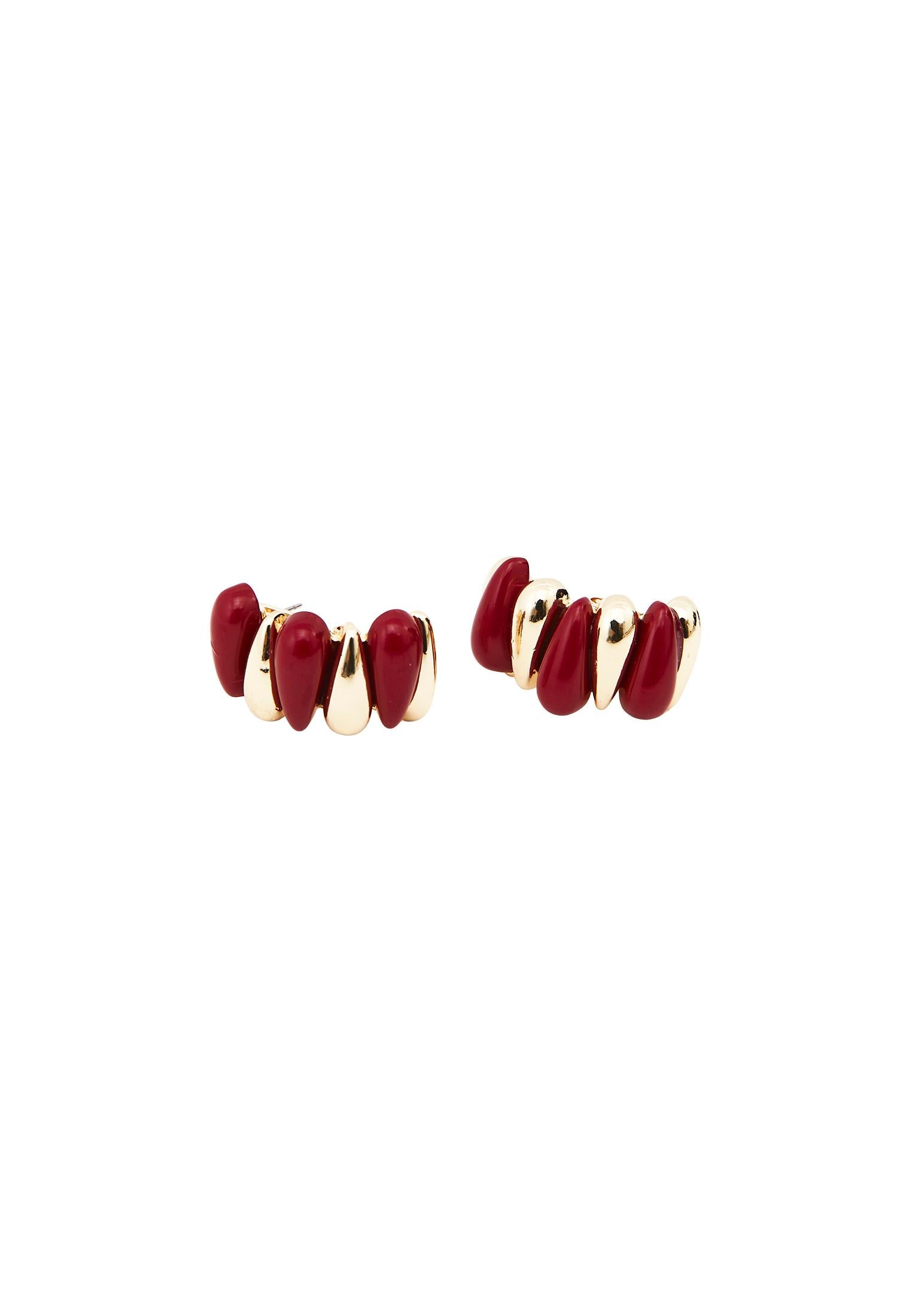Earring From The Jewelry Collection - CABERNET