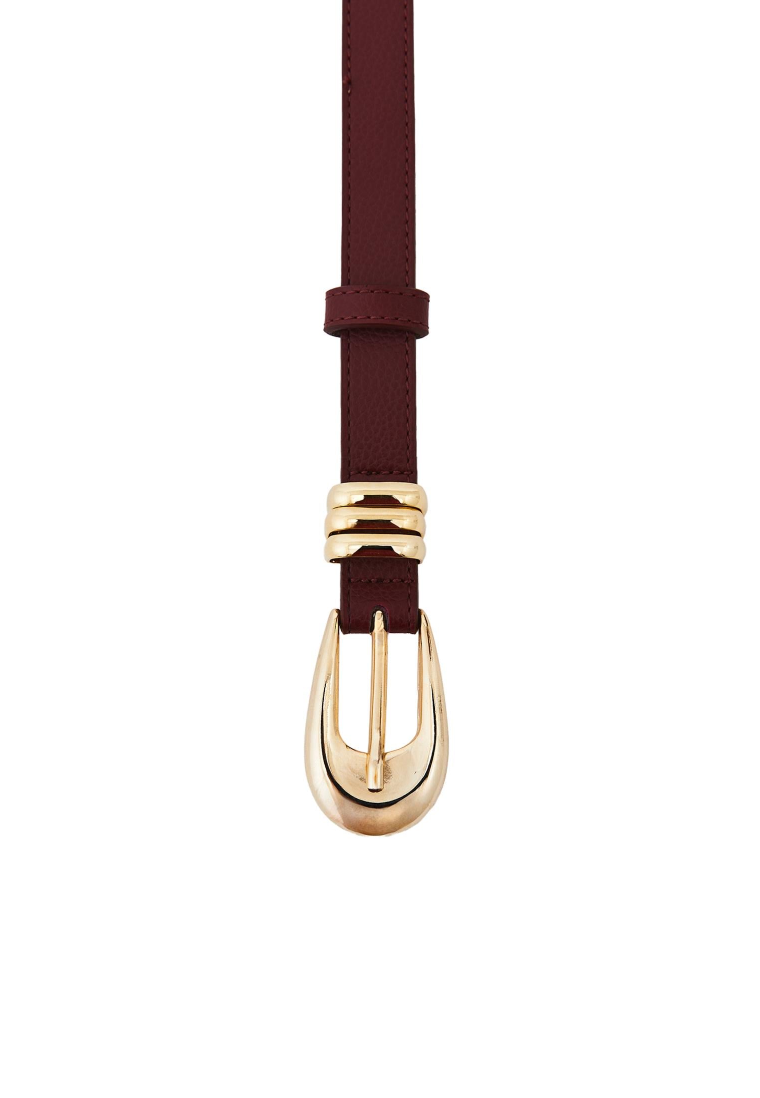 Combination Complementary Women's Belt - CABERNET