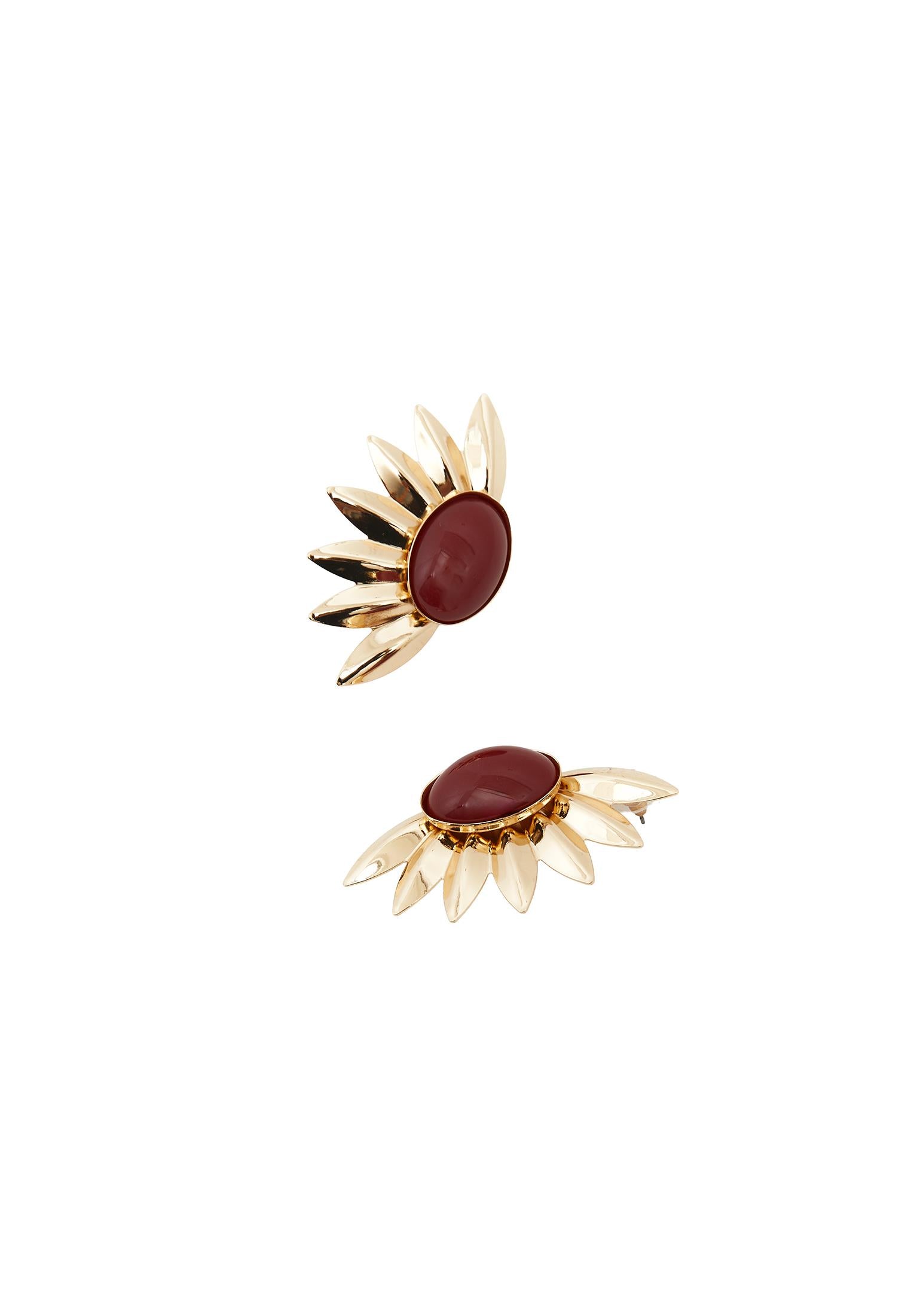 Modern Earring - CABERNET
