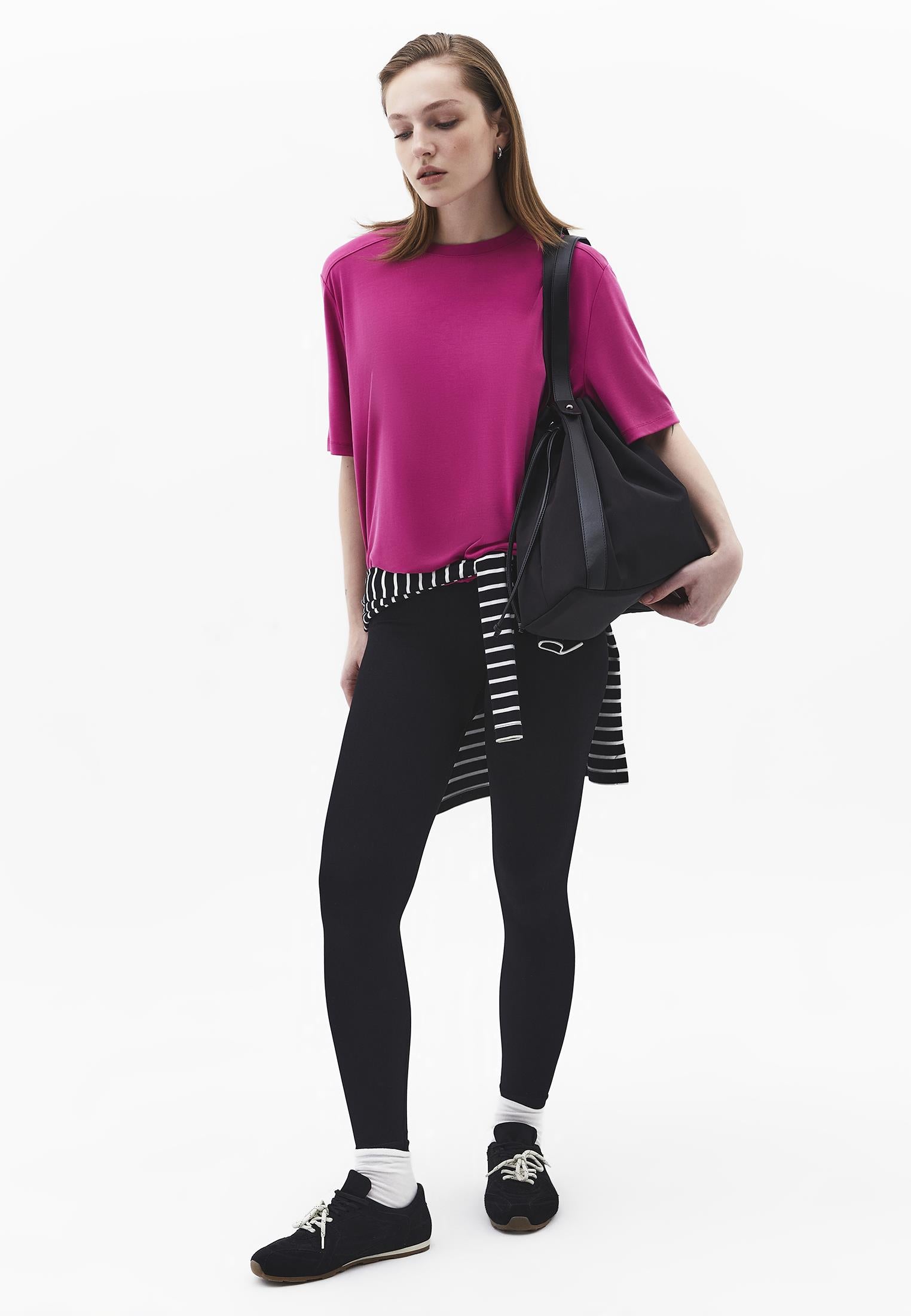 Oversize Modal Tunic - CACTUS FLOWER