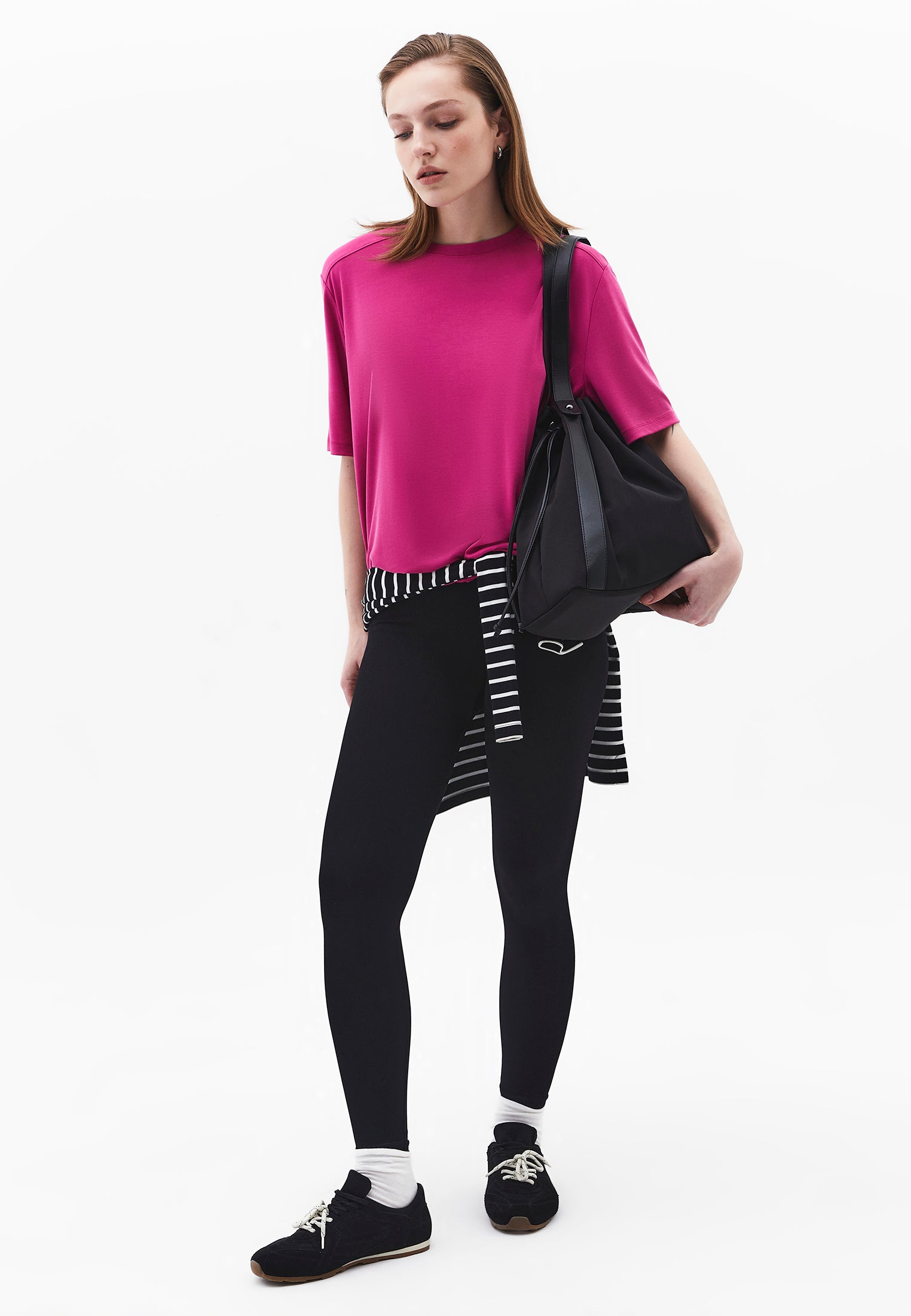 Oversize Modal Tunic - CACTUS FLOWER