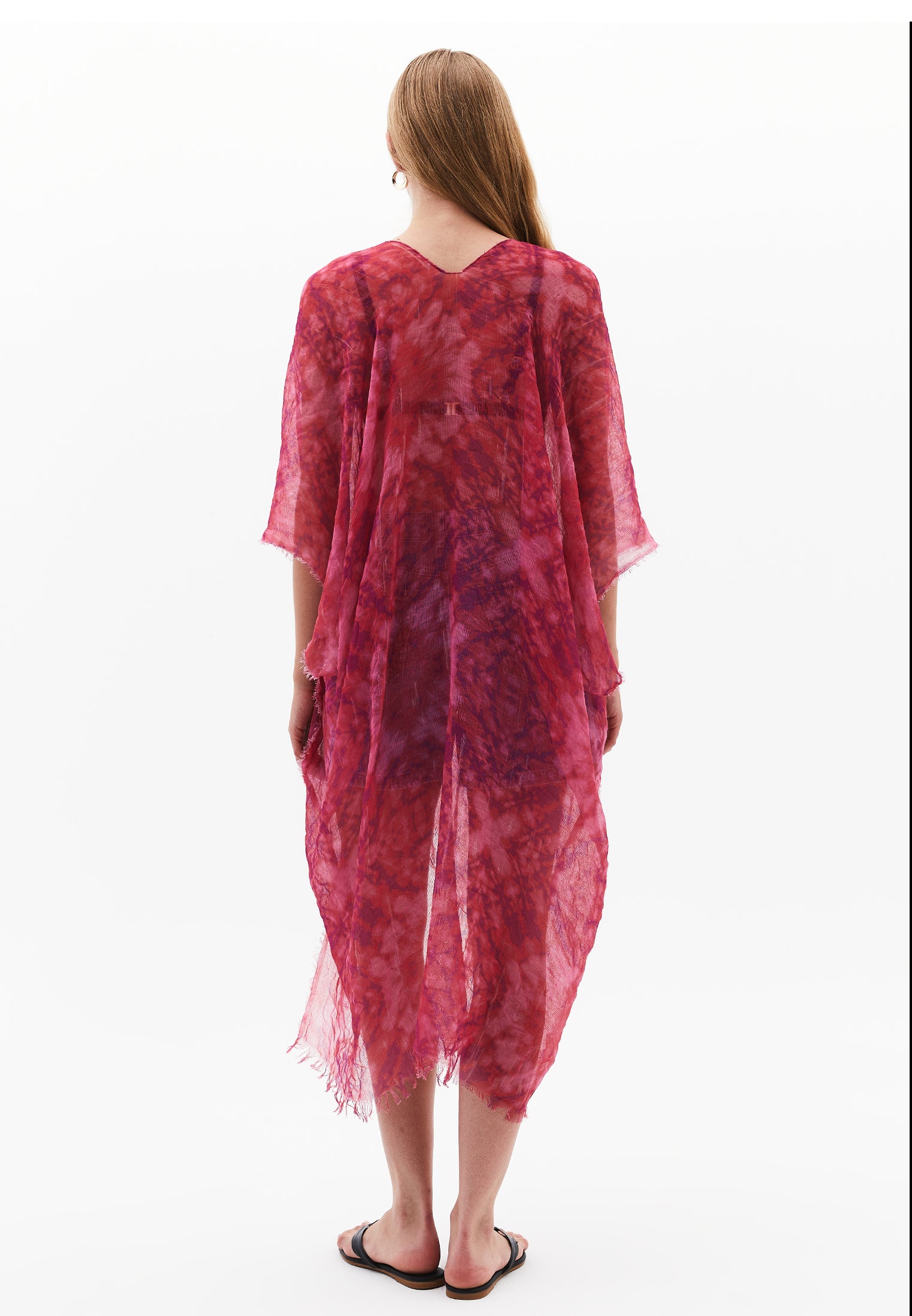 Modern Scarf Shawl - CACTUS FLOWER