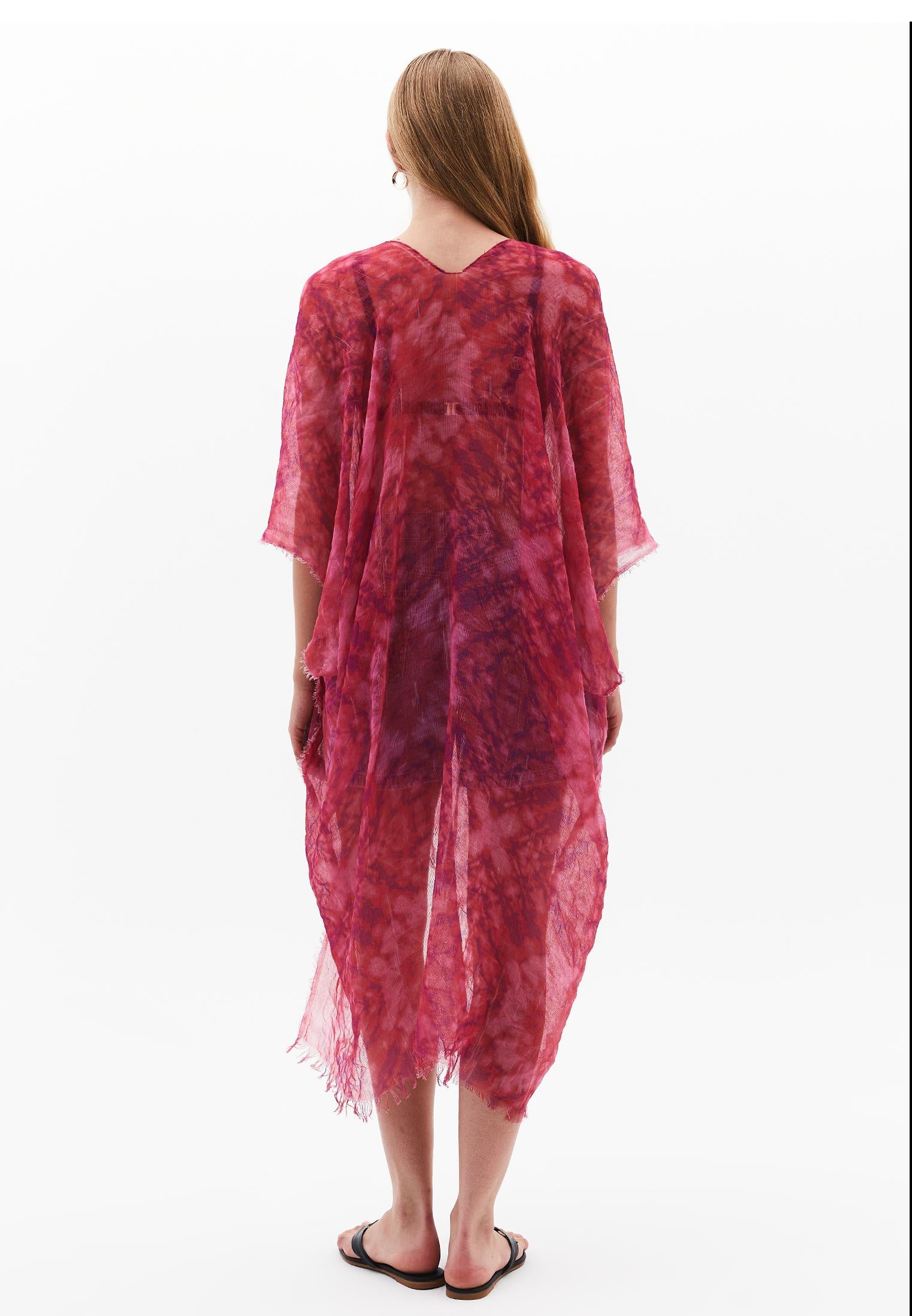 Modern Scarf Shawl - CACTUS FLOWER