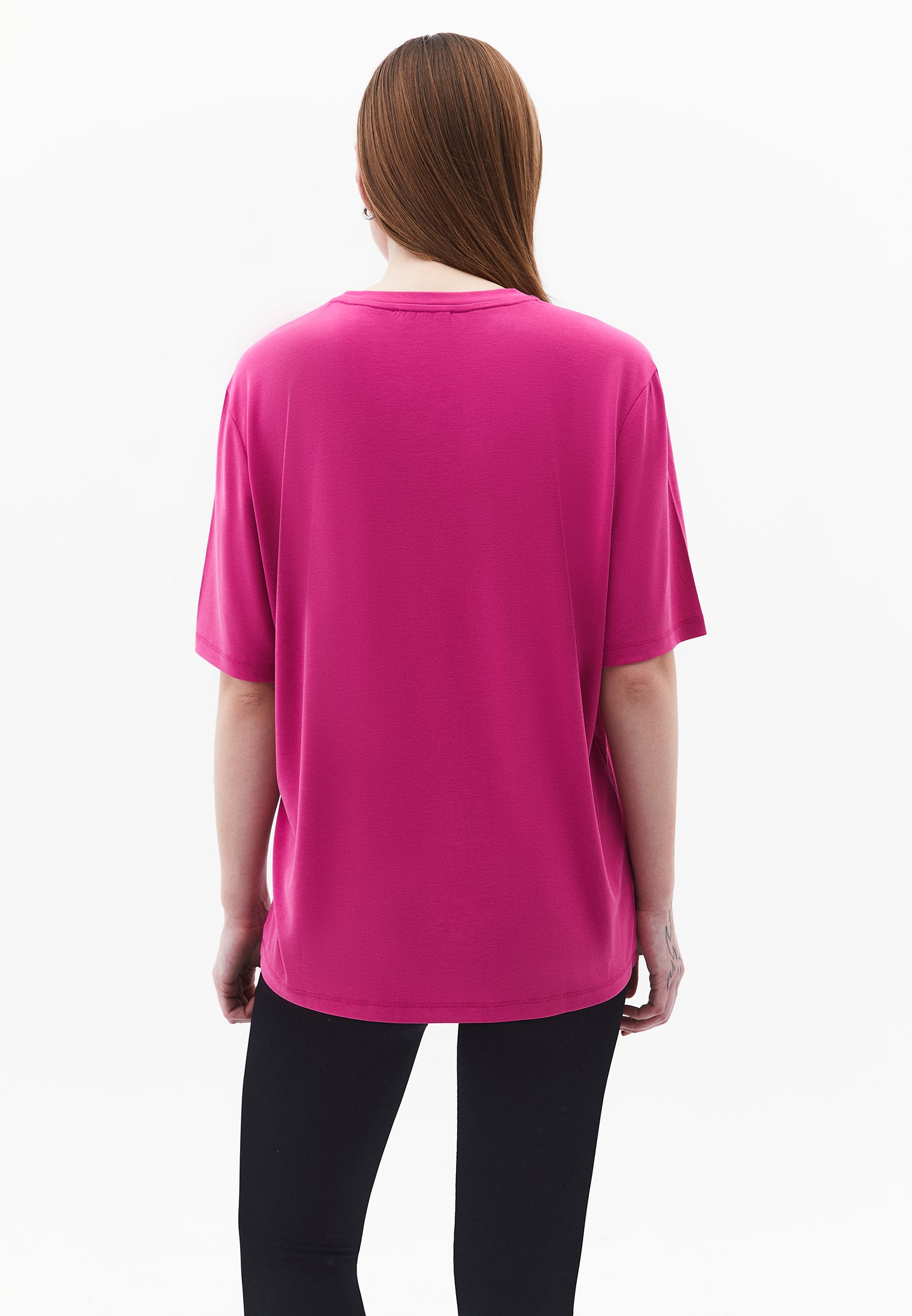 Oversize Modal Tunic - CACTUS FLOWER