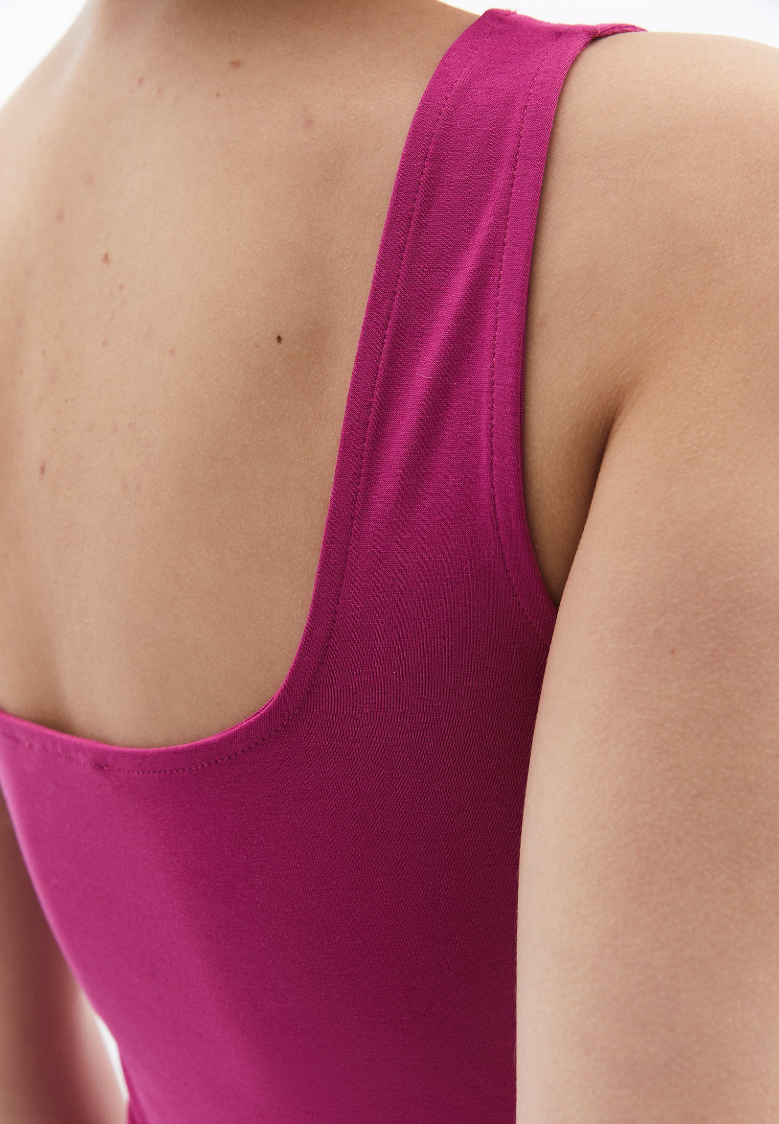 Square Neck Tank Top - CACTUS FLOWER