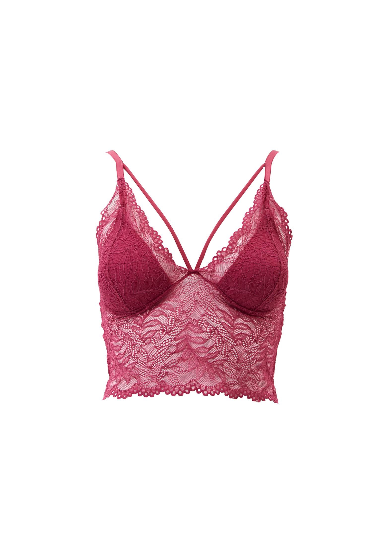 Short Women's Bustier With V Neckline And Piping - CACTUS FLOWER