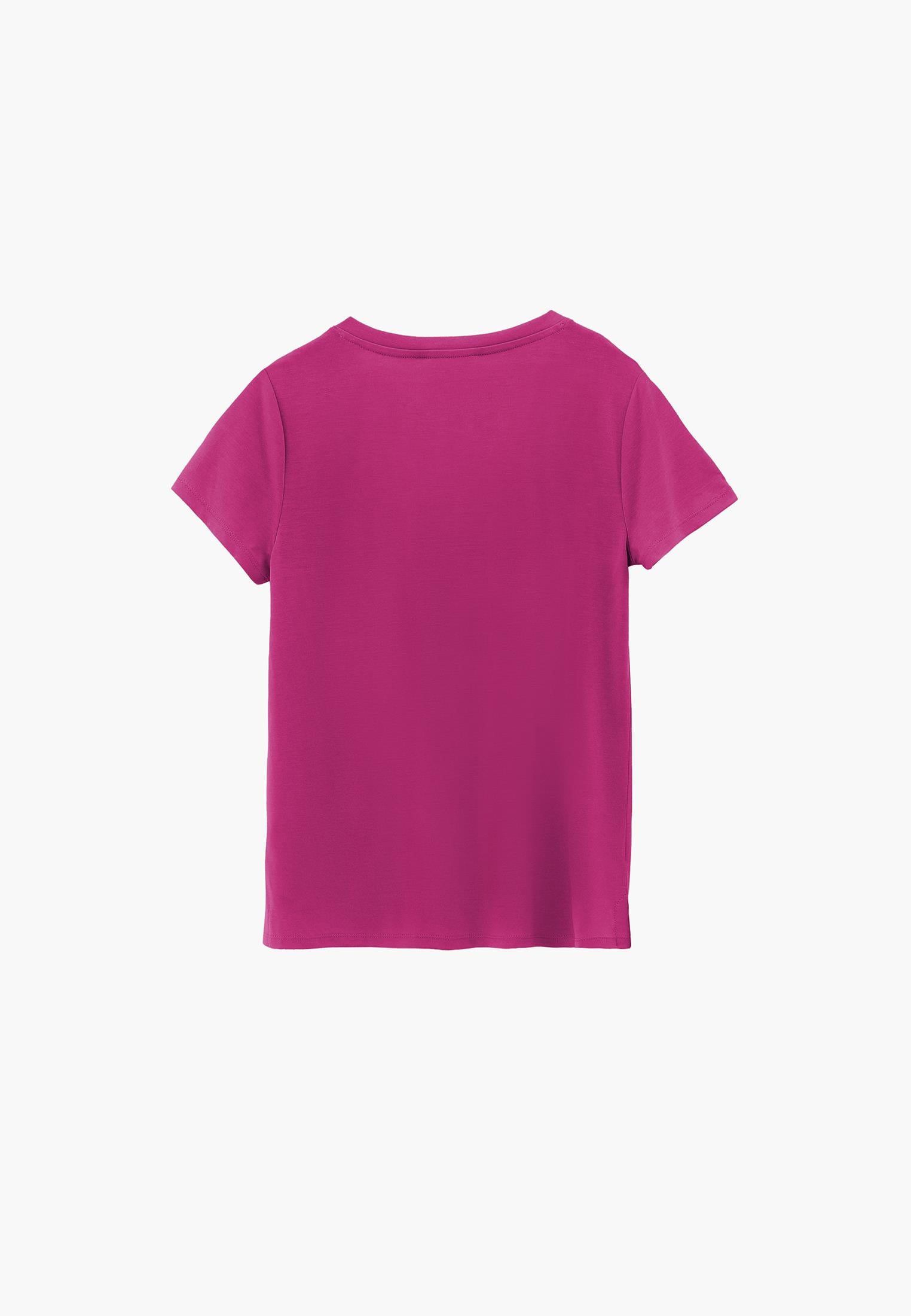 V Neck T-Shirt - CACTUS FLOWER