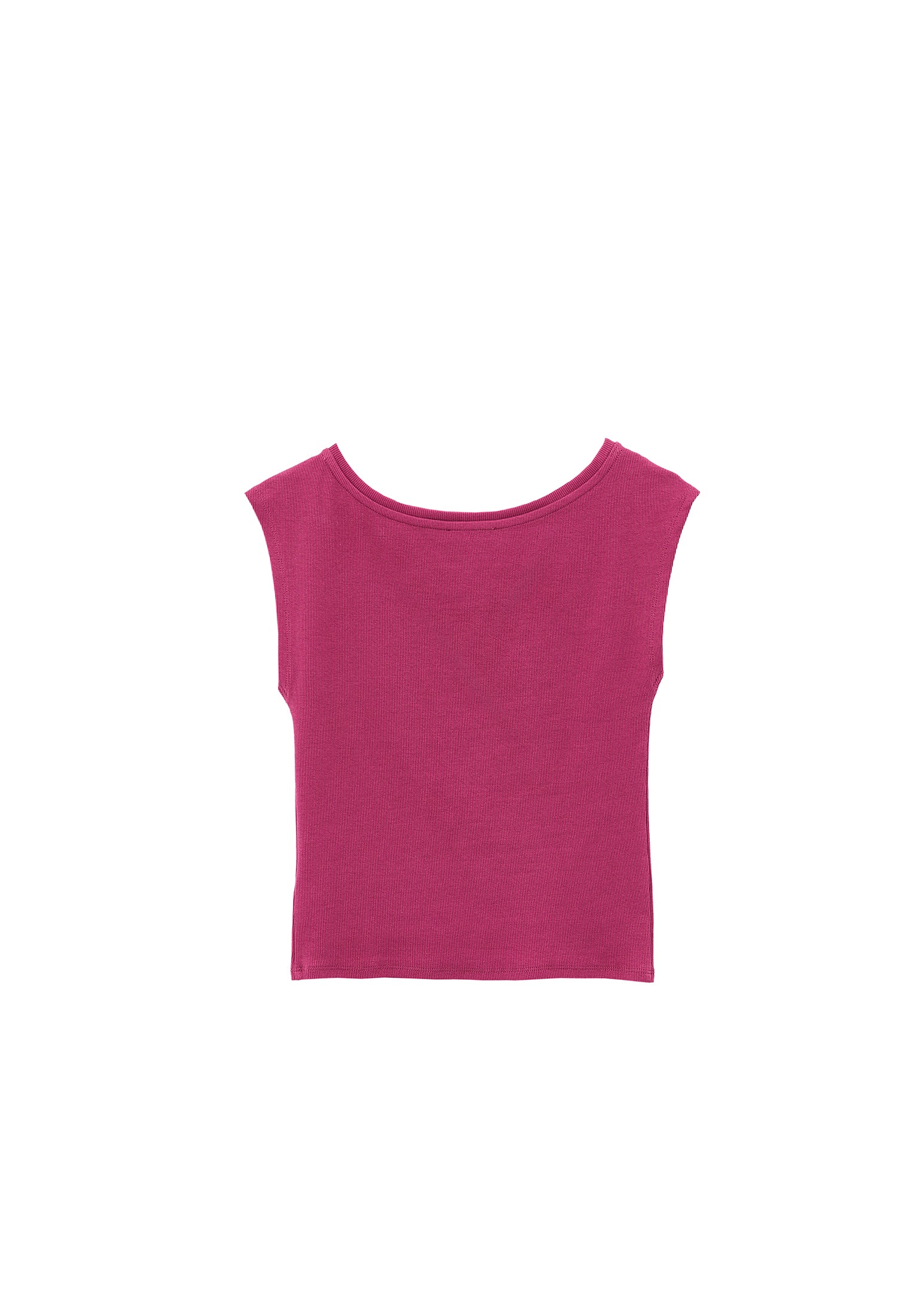 Boat Neck Short Sleeve Bodycon T-Shirt - CACTUS FLOWER