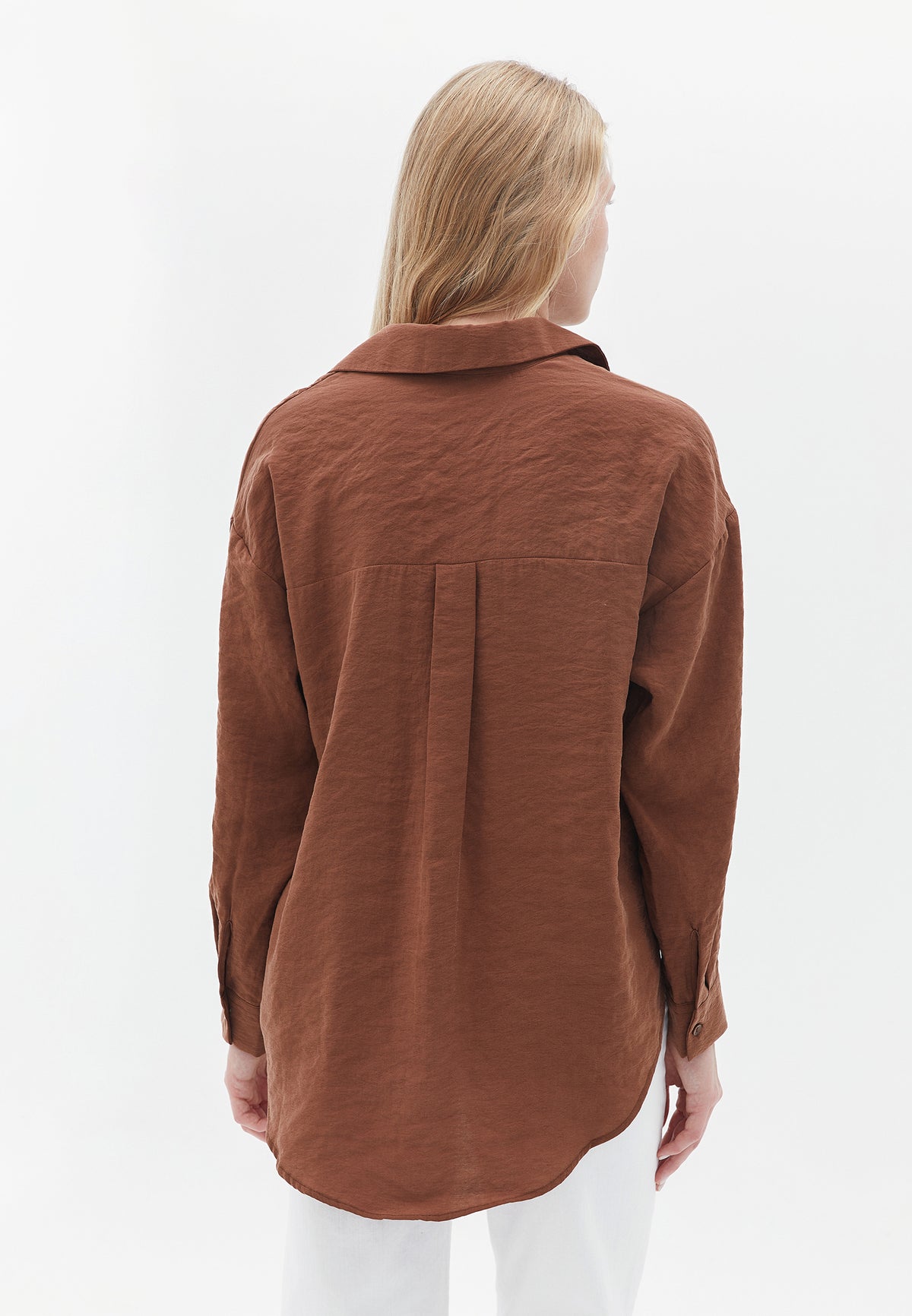 Oversize Shirt - CAPPUCCINO