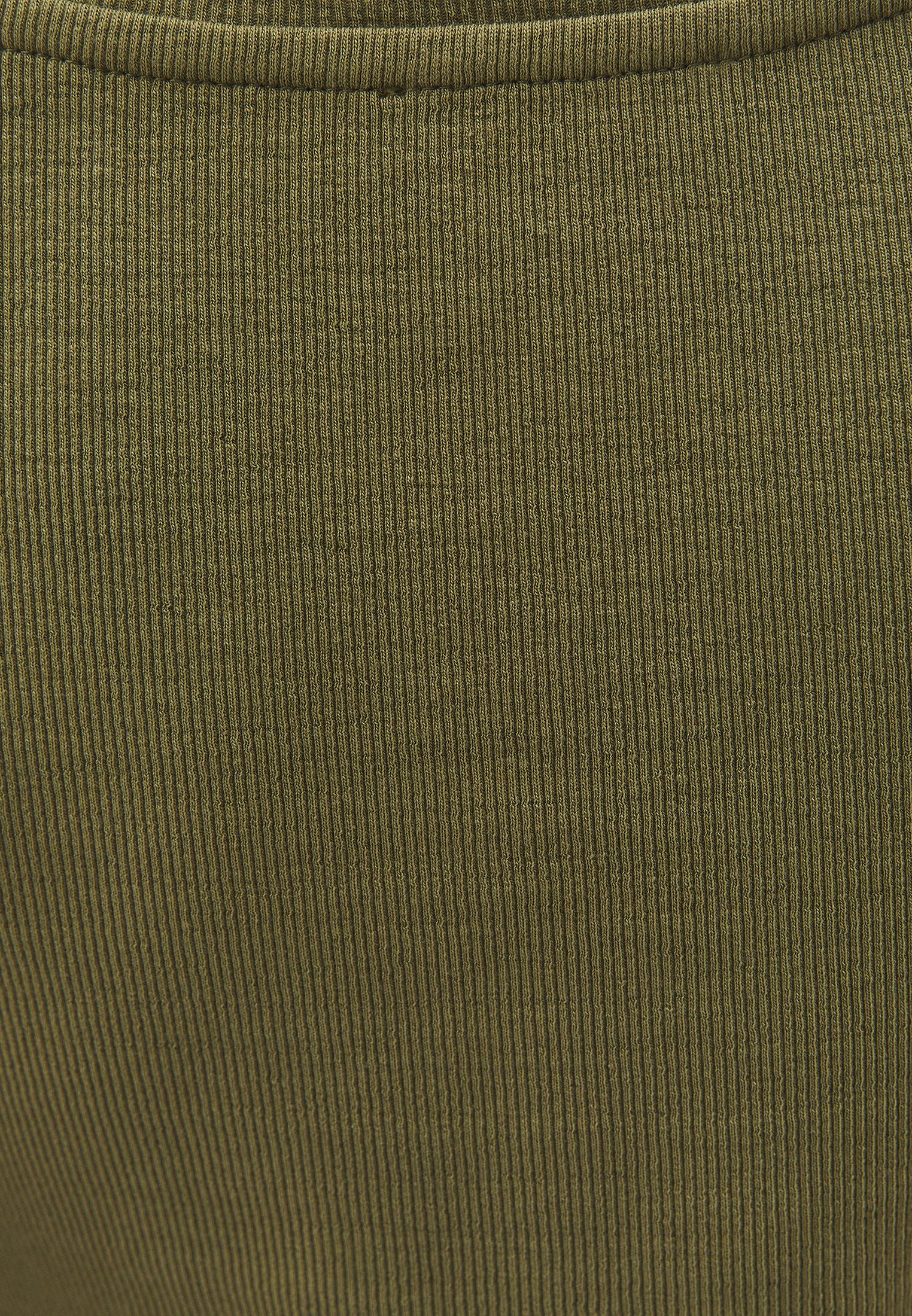 Boat Neck Short Sleeve Bodycon T-Shirt - CAPULET OLIVE