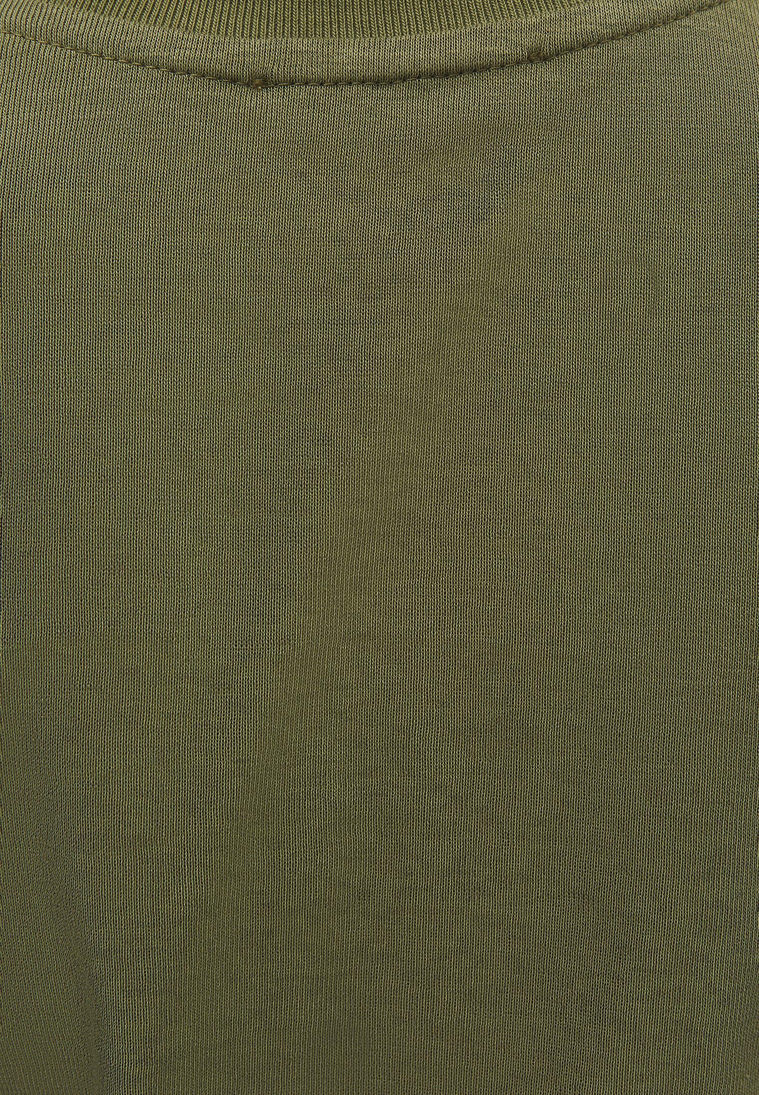 Crew Neck Short Sleeve T-Shirt - CAPULET OLIVE