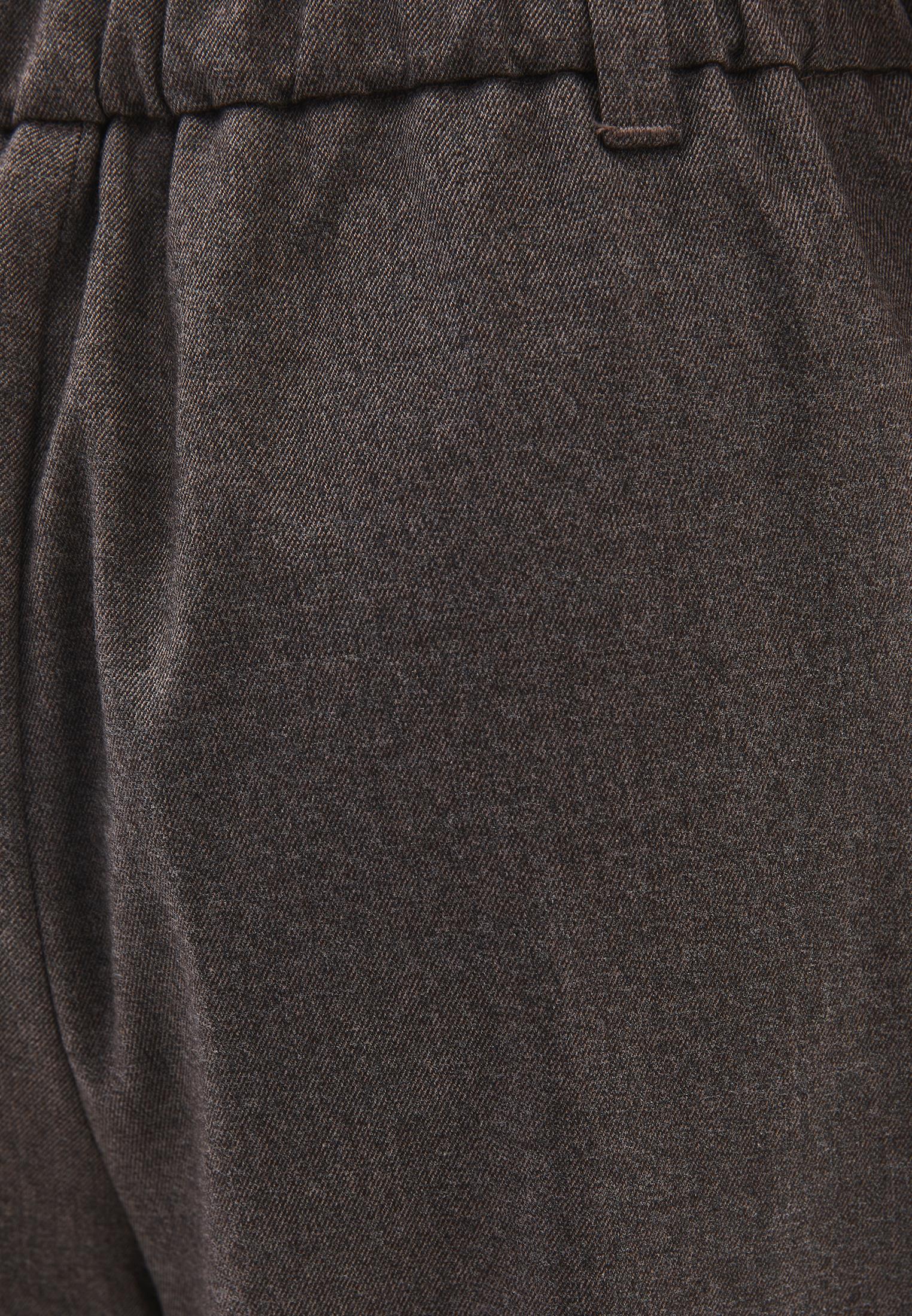 Wide Leg High Waist Trousers - CARAFE MELANGE