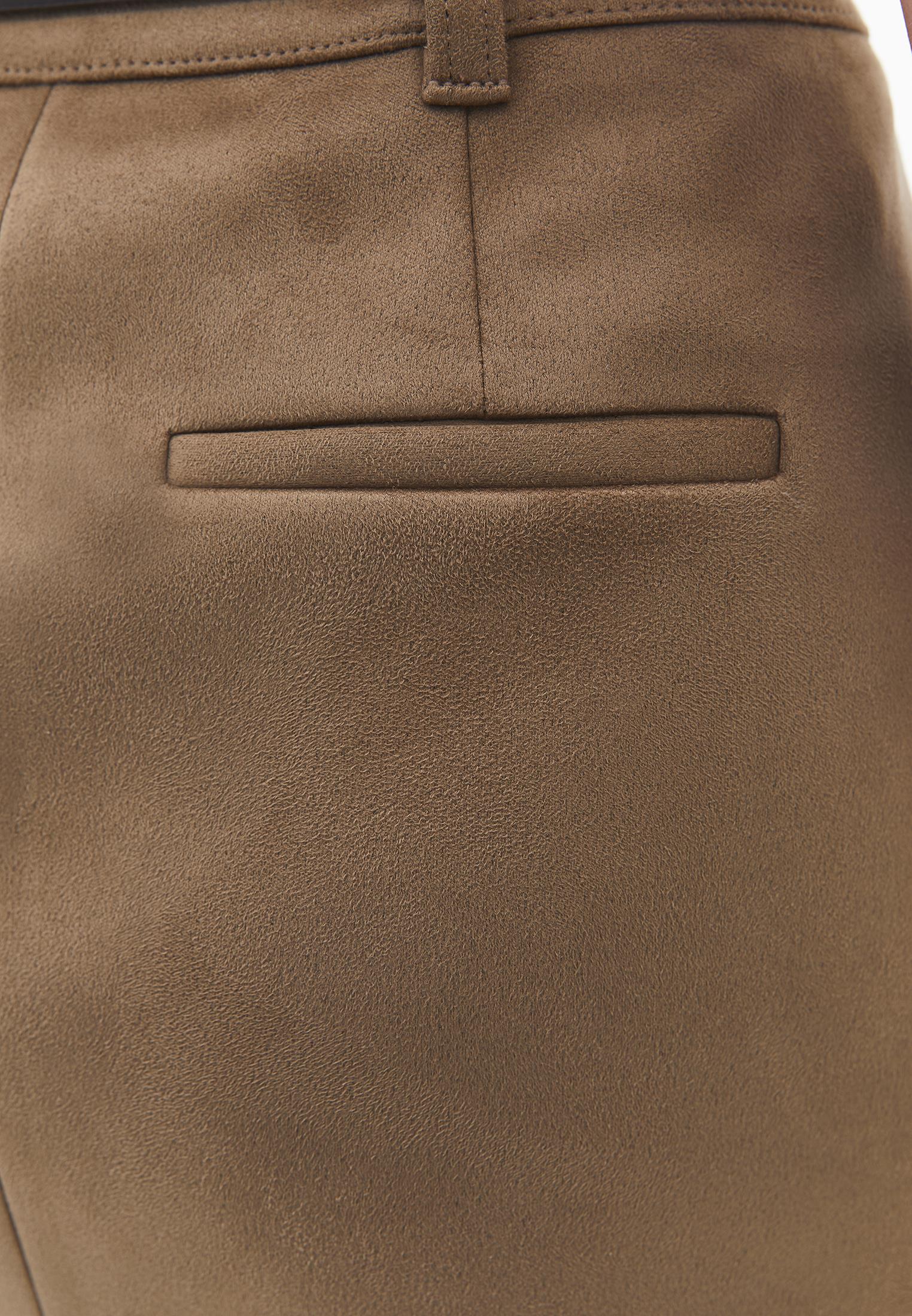 Ultra High Waist Short Buttoned Skirt - CARIBOU