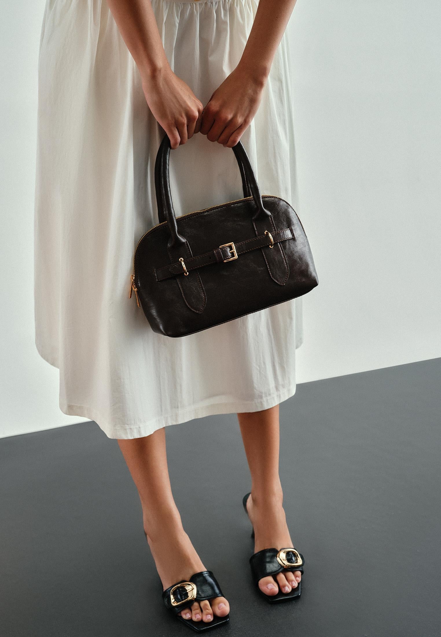 Modern Style Women's Bag - CHICORY COFFEE
