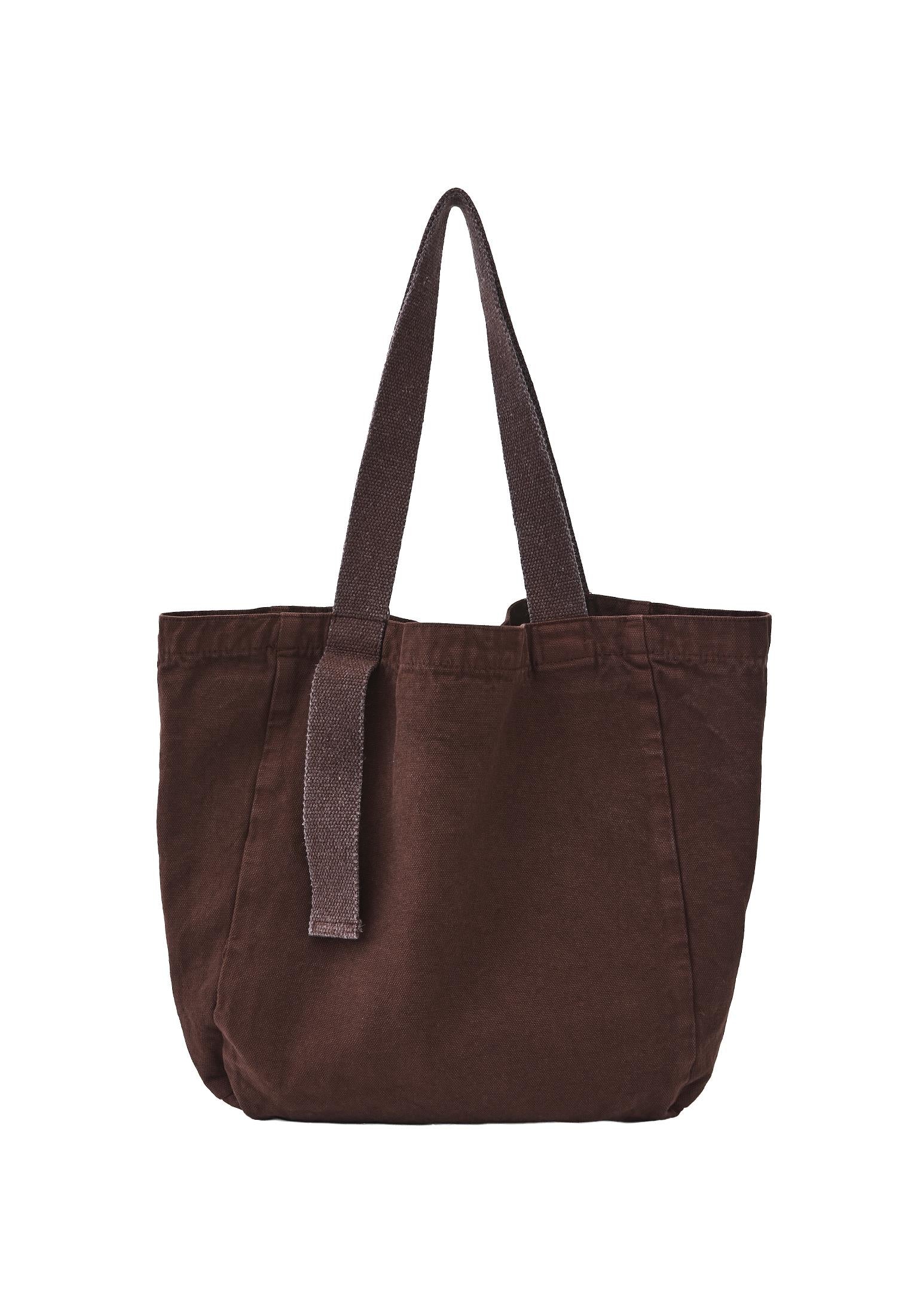 Modern Textured Women's Bag - CHICORY COFFEE