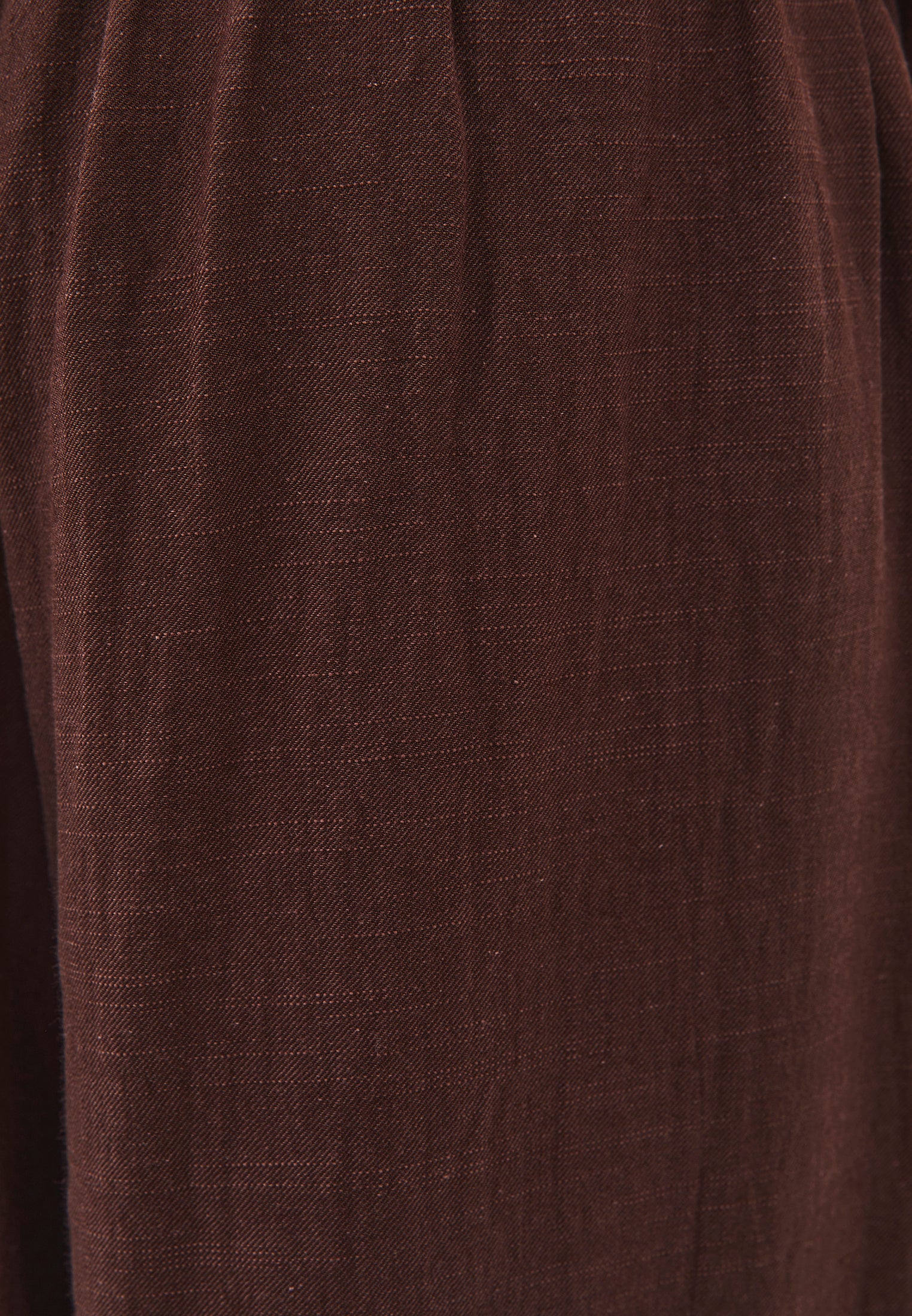 Elastic Wide Leg High Waist Pants - CHICORY COFFEE