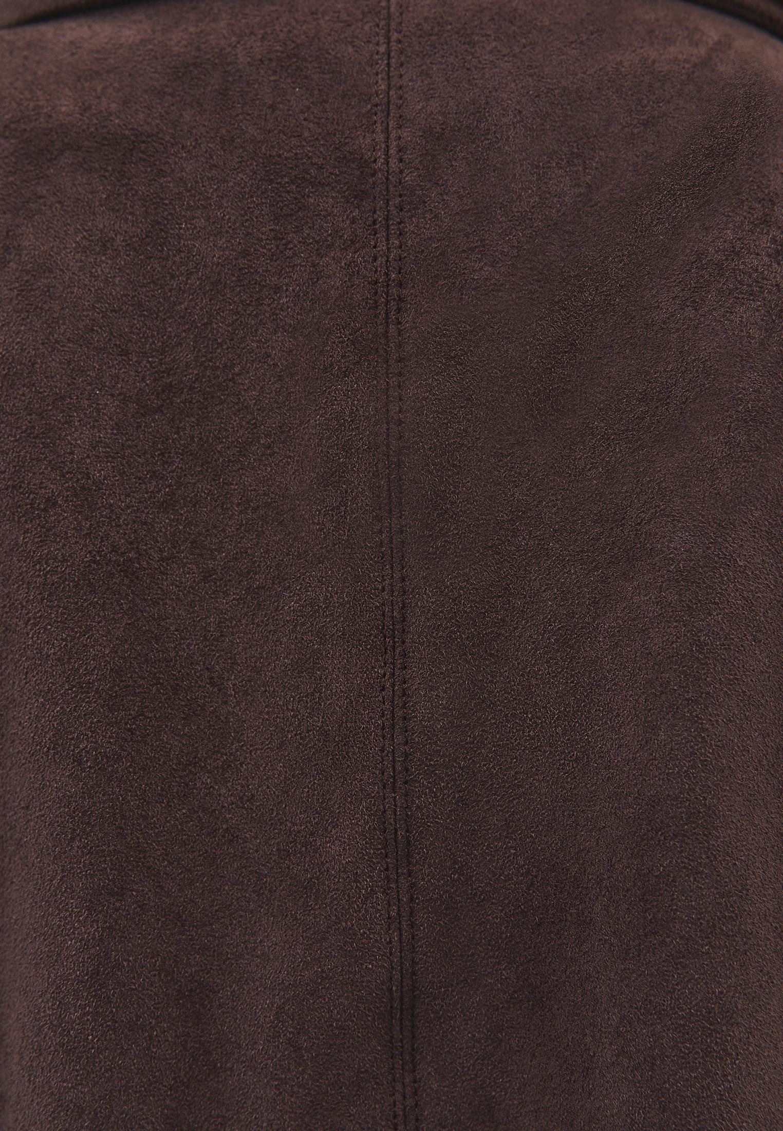 High Neck Pleated Oversize Jacket - CHICORY COFFEE