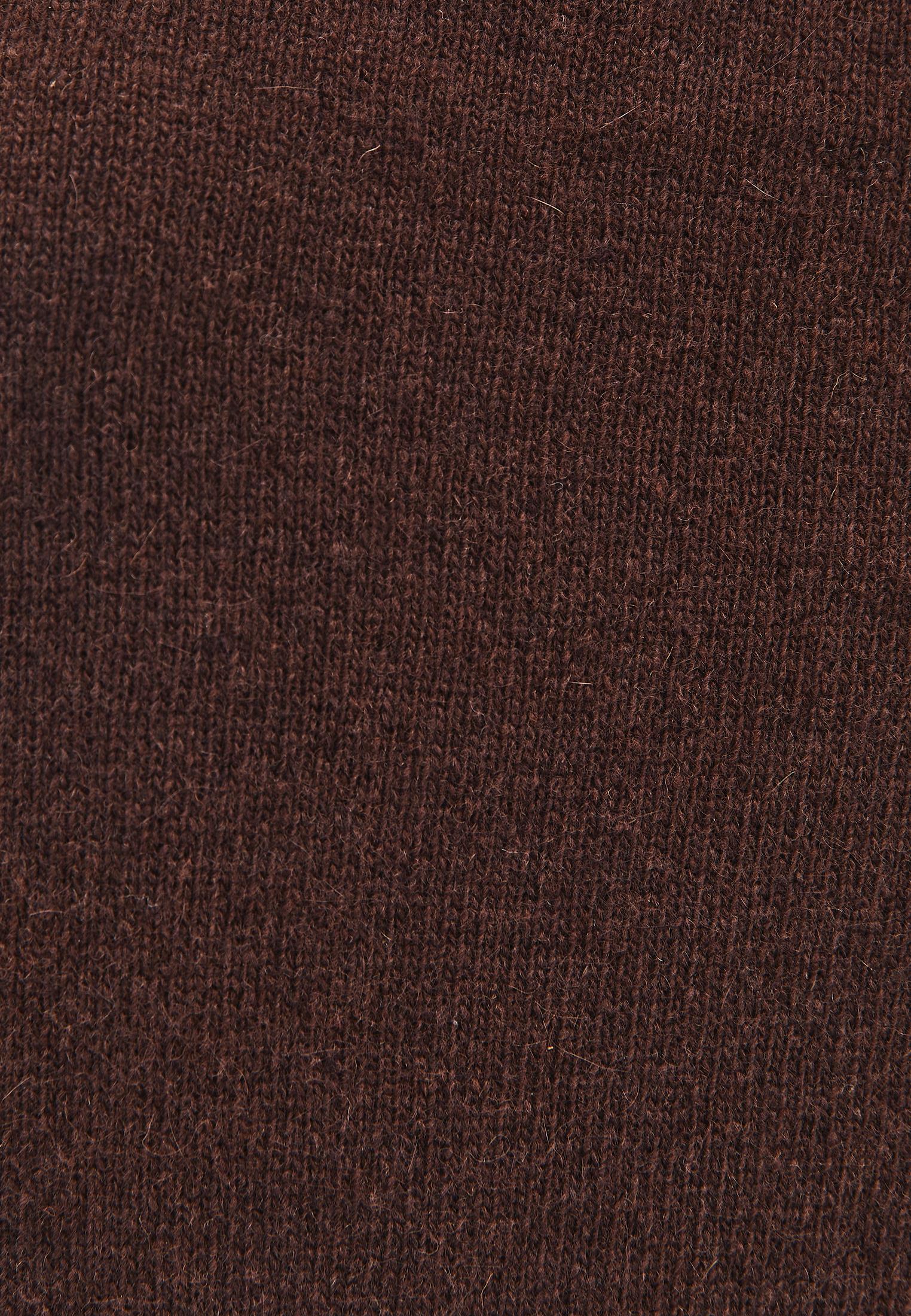Long Sleeve Crew Neck Women's Knit Sweater - CHICORY COFFEE
