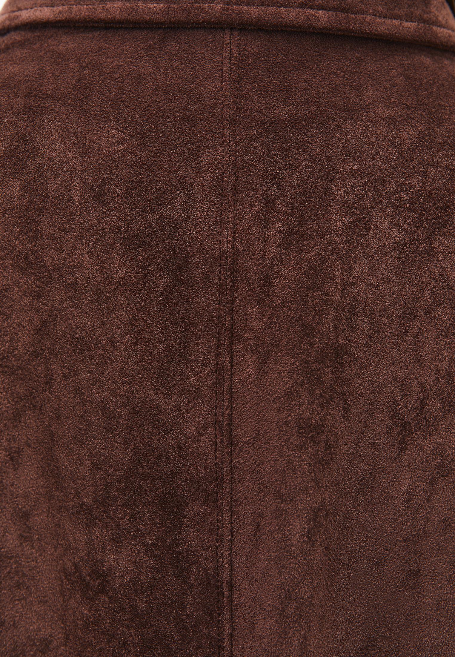 Oversized Jacket With Pleated Details - CHICORY COFFEE