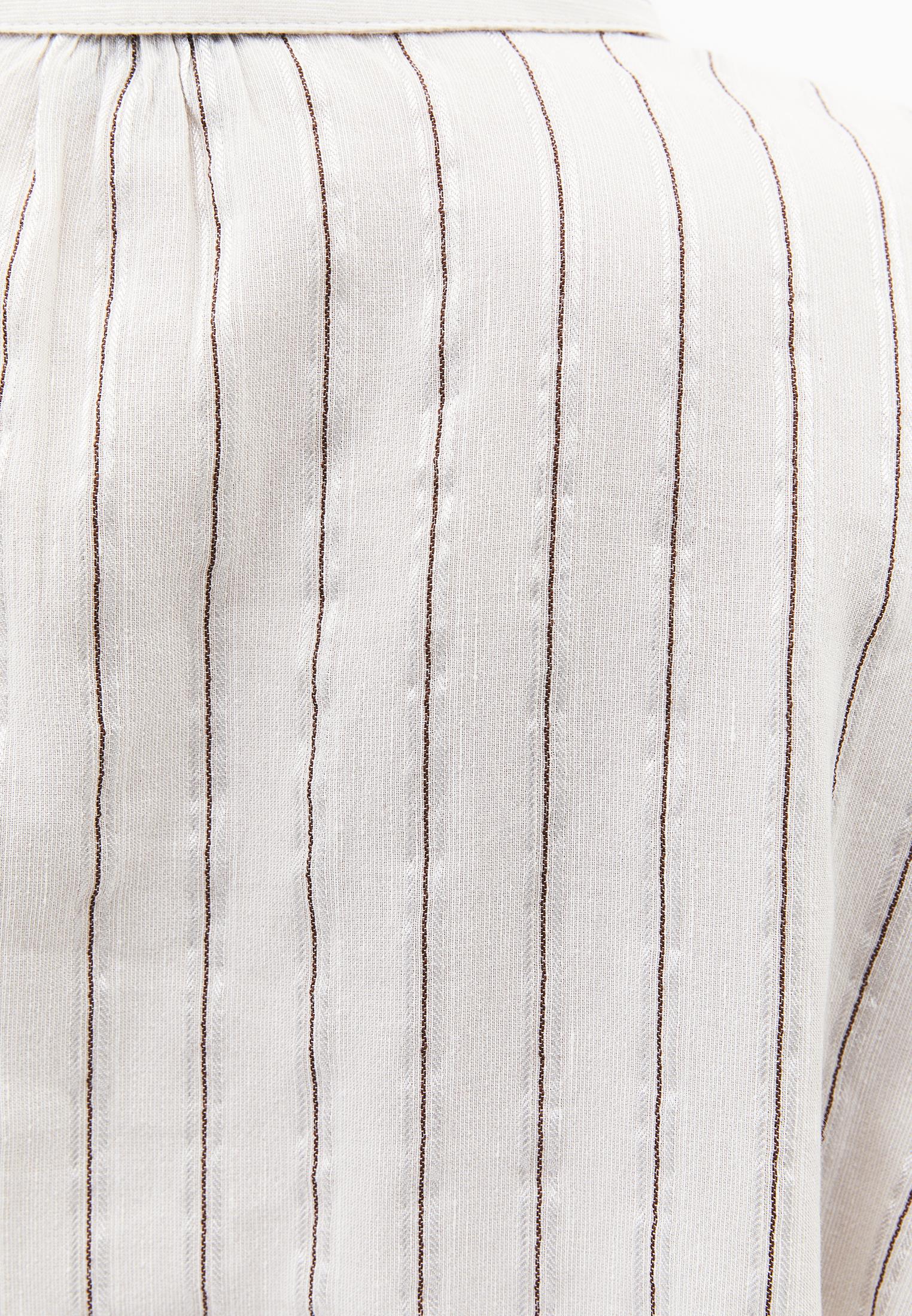Striped Button Detailed Oversize Shirt - CHICORY STRIPE