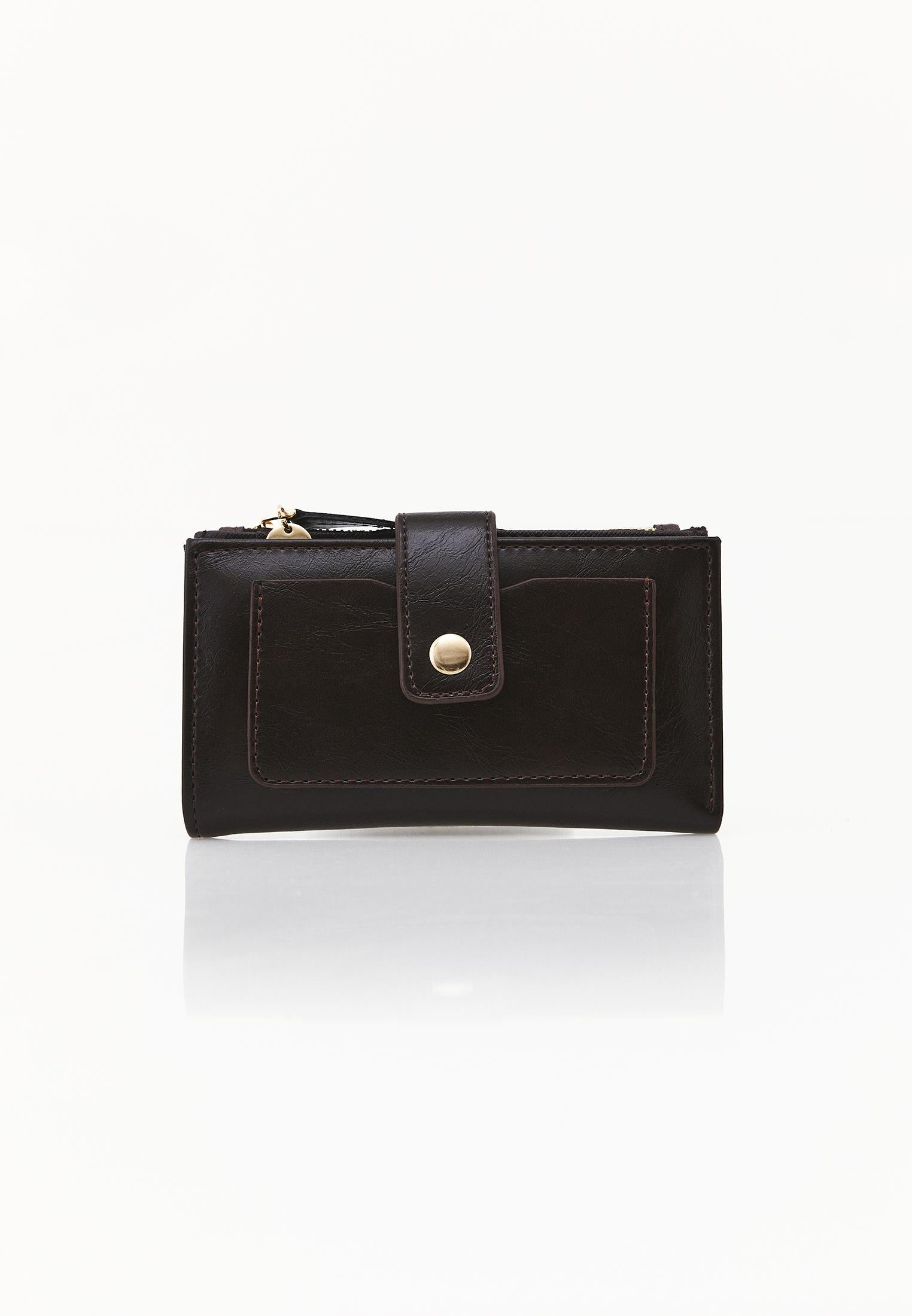 Women's Wallet - CHOCOLATE BROWN