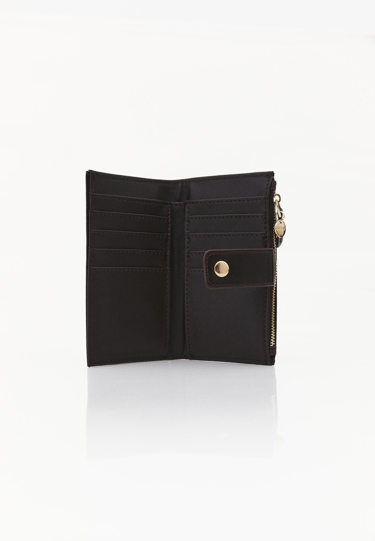 Women's Wallet - CHOCOLATE BROWN