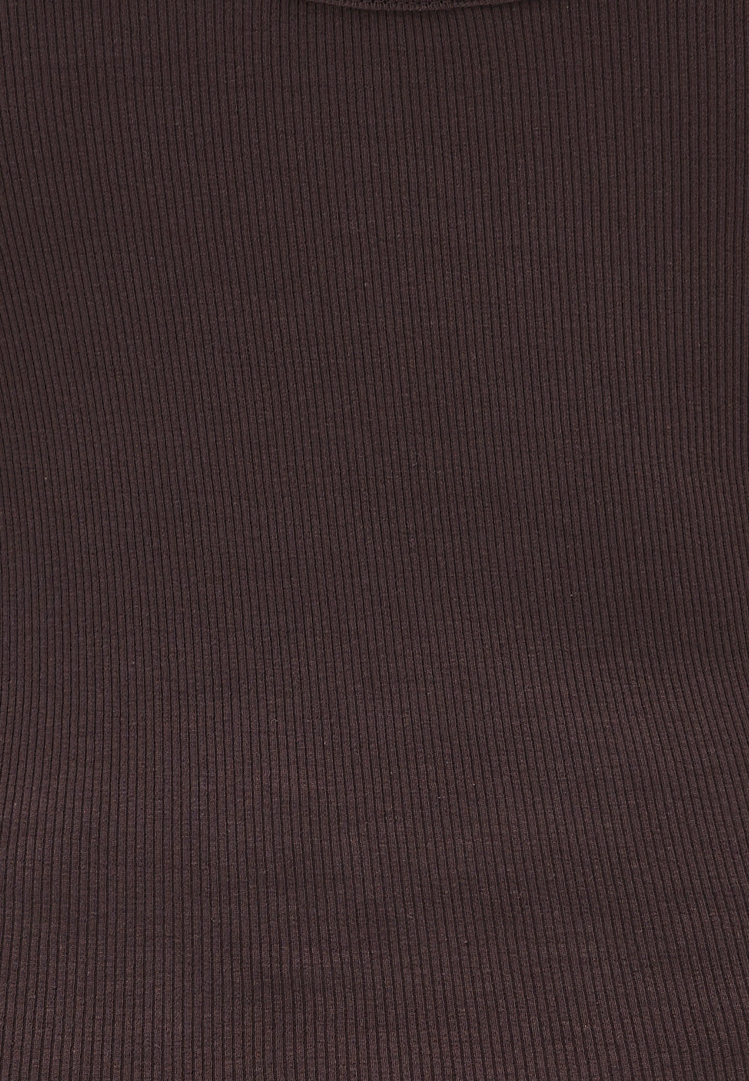 U Neck Tank Top - CHOCOLATE BROWN