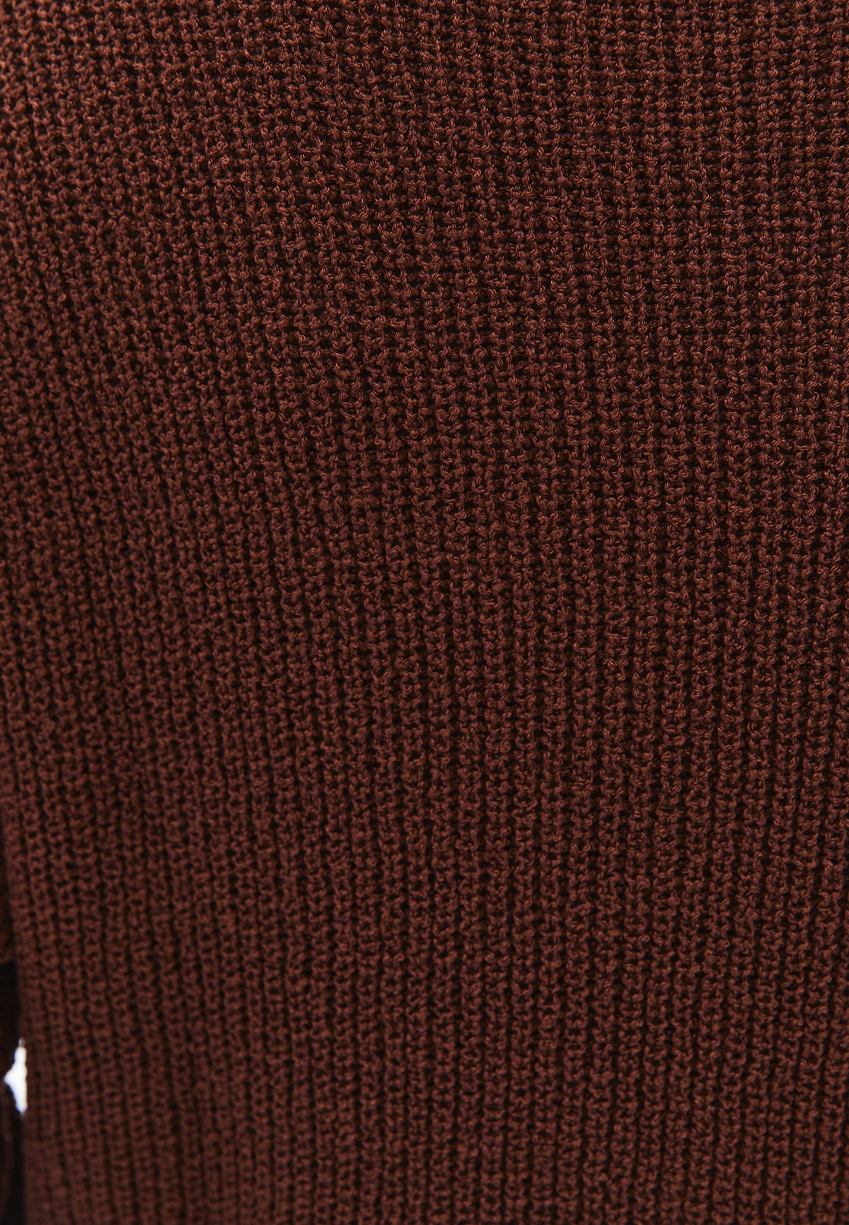 Boat Neck Long Sleeve Sweater - CHOCOLATE FONDANT
