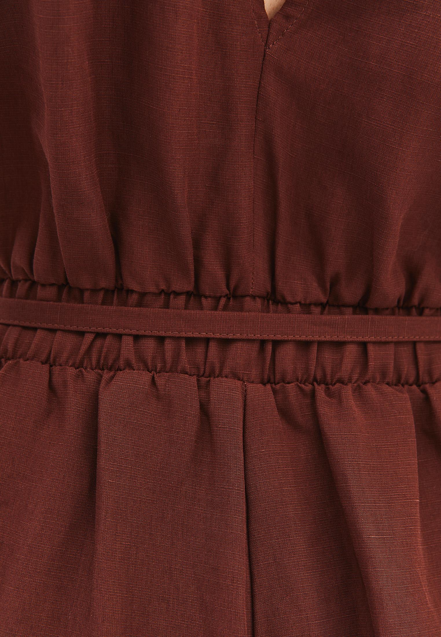 Tencel Jumpsuit - CHOCOLATE FONDANT