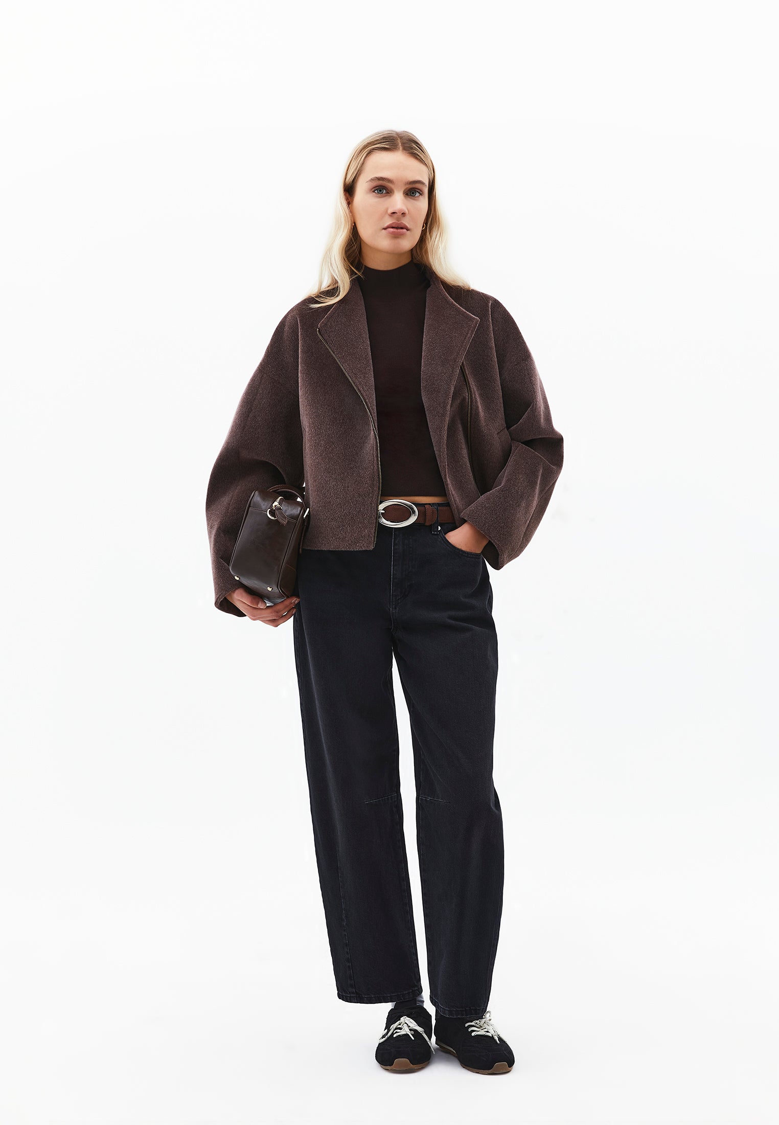 Women's Outerwear Coat - CHOCOLATE TORTE