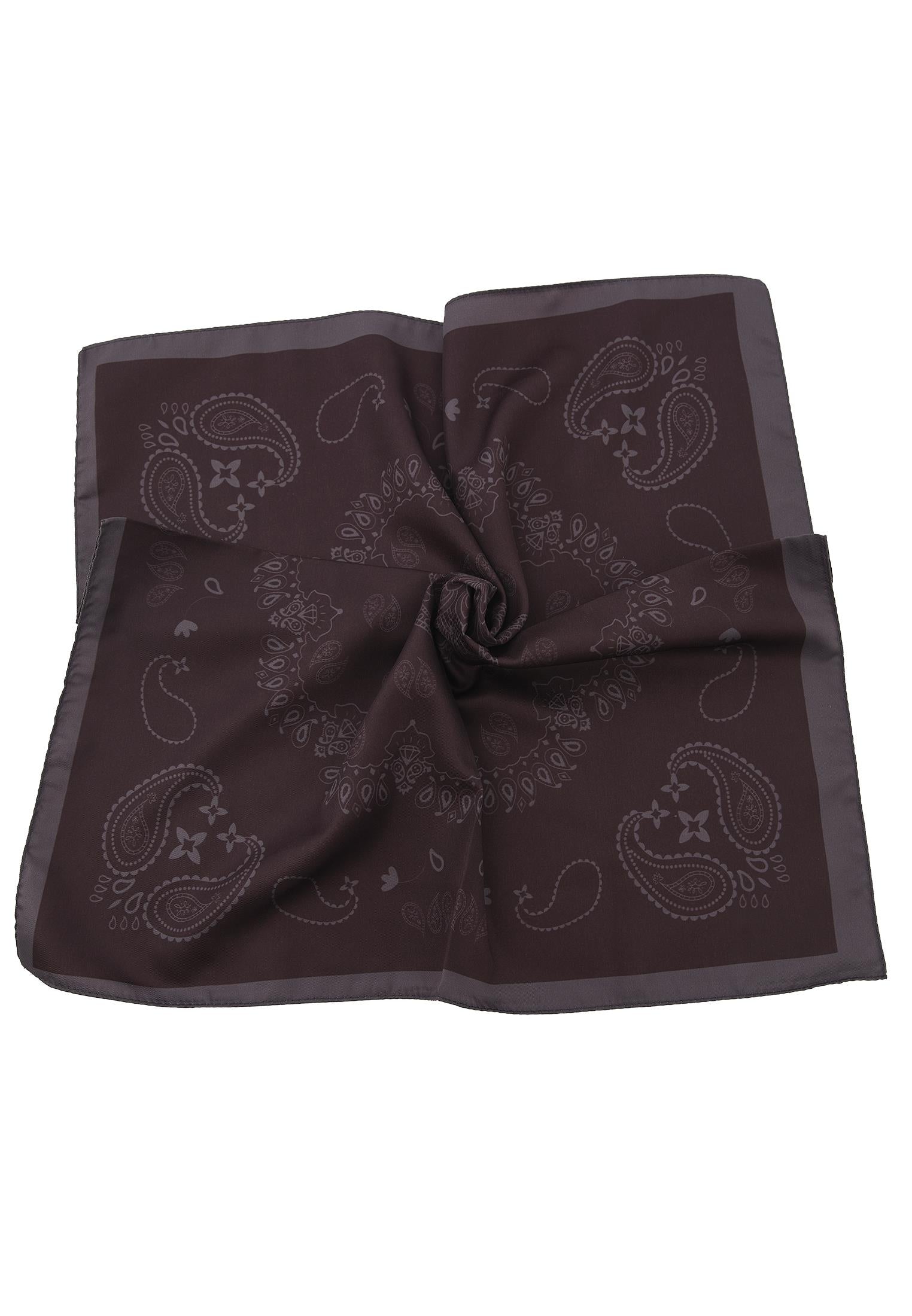 Women Scarf / Shawl - CHOCOLATE TORTE