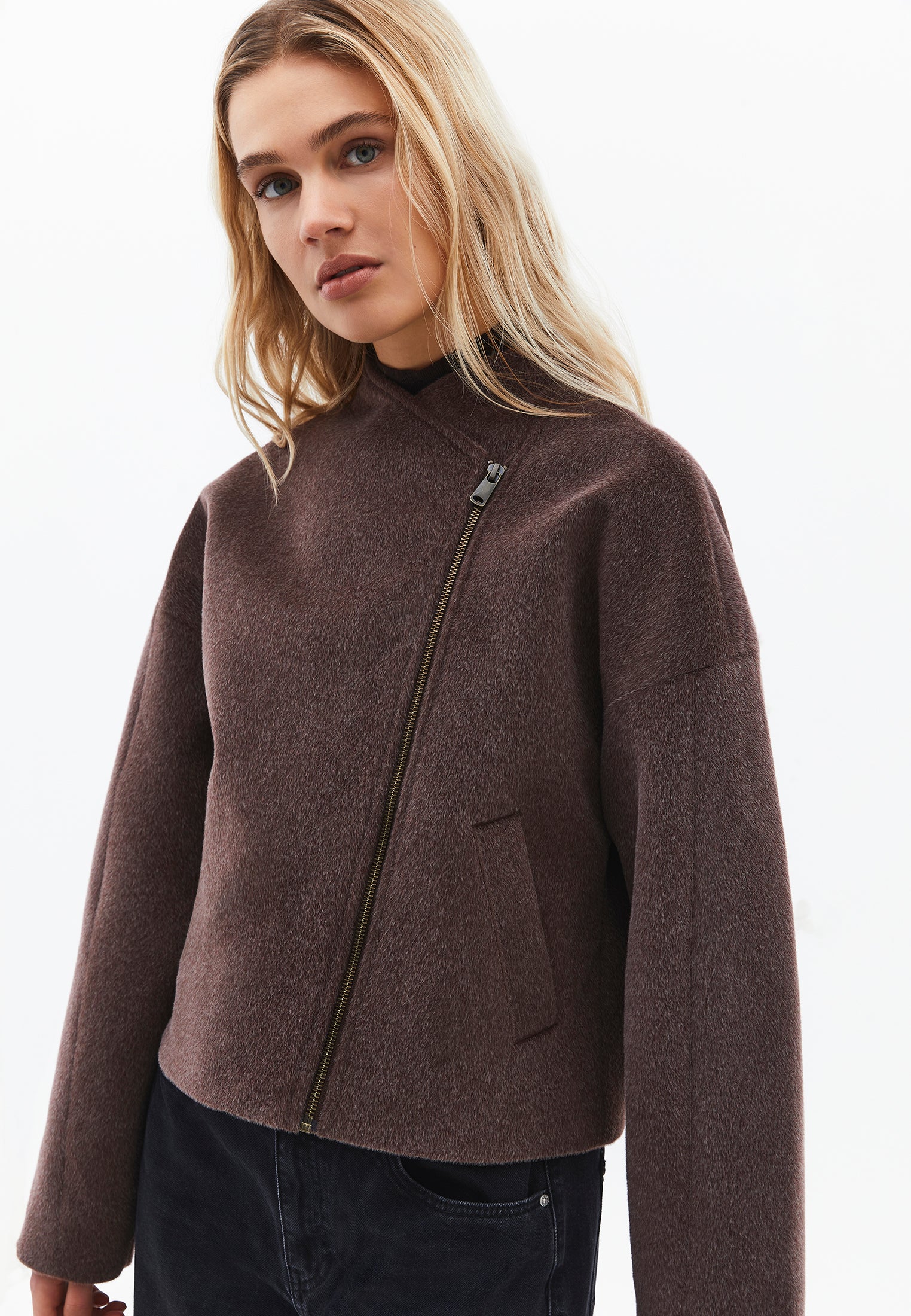 Women's Outerwear Coat - CHOCOLATE TORTE