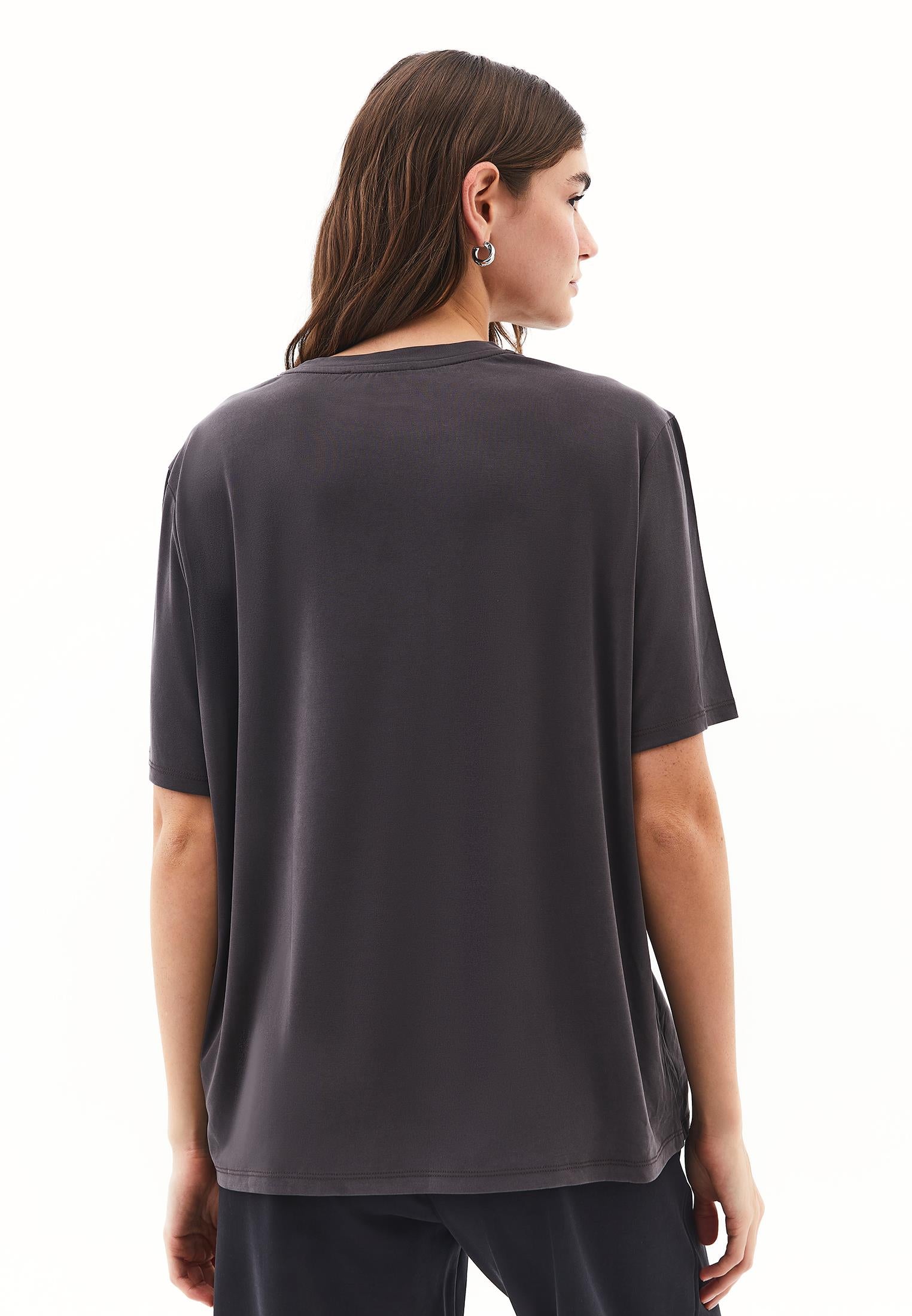 Oversize Tunic T-Shirt - CHOCOLATE TORTE