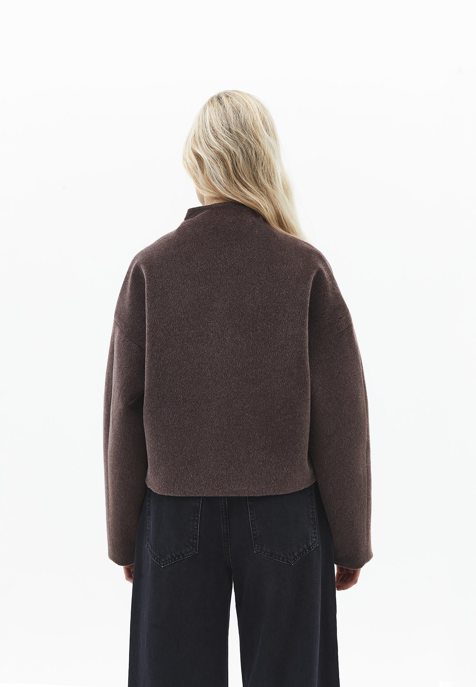 Women's Outerwear Coat - CHOCOLATE TORTE