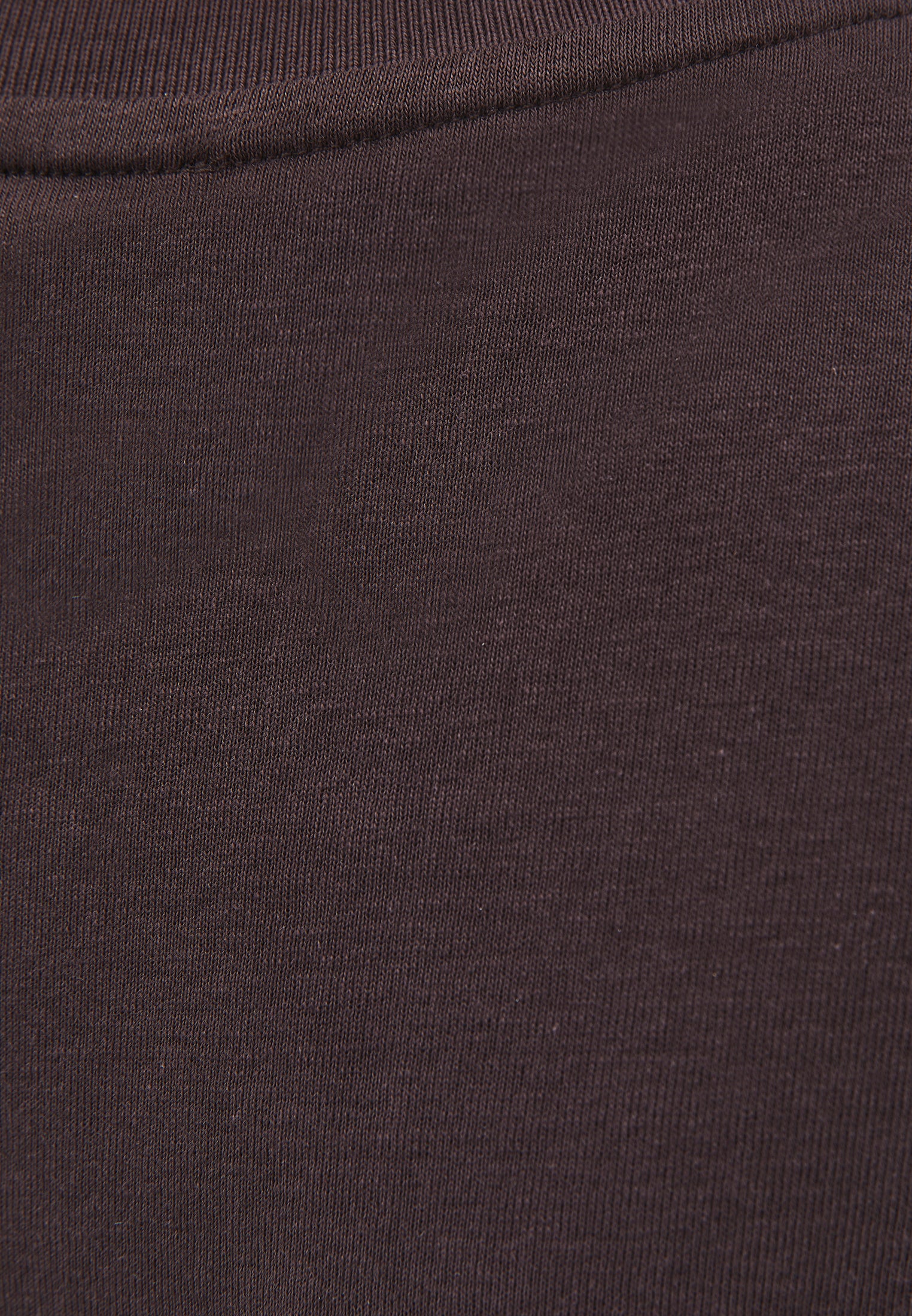 Women's Crew Neck Short Sleeve T-Shirt - CHOCOLATE TORTE