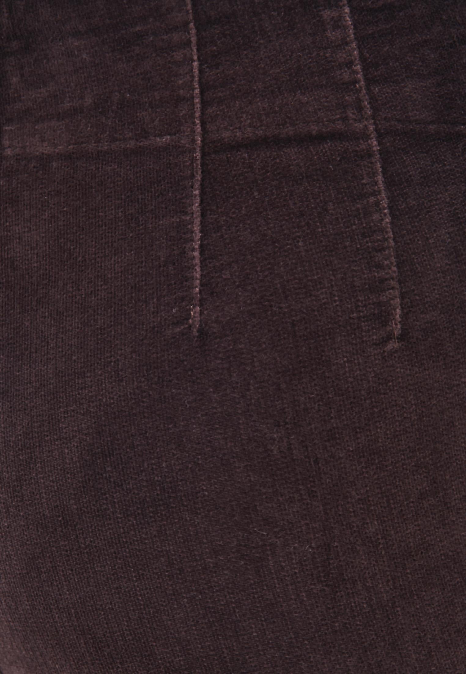 Spanish Leg Corduroy Pants - CHOCOLATE TORTE