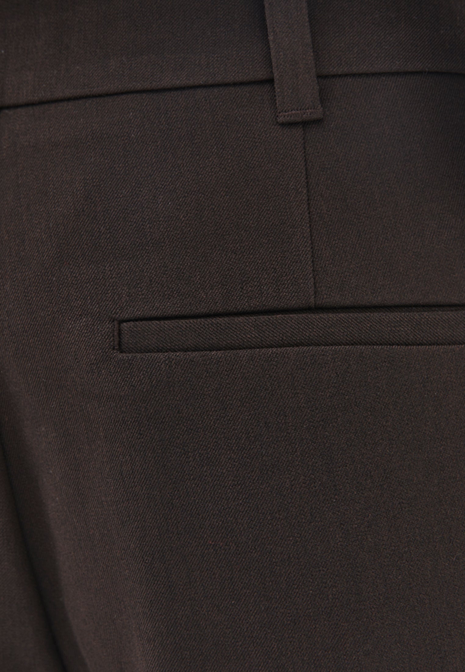 High Waist Wide Leg Pleated Pants - CHOCOLATE TORTE